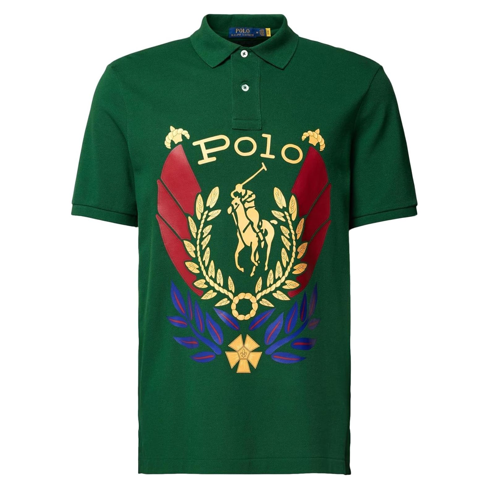 Camisa Polo Clásica Ralph Lauren Hombre X-Grande Emblema