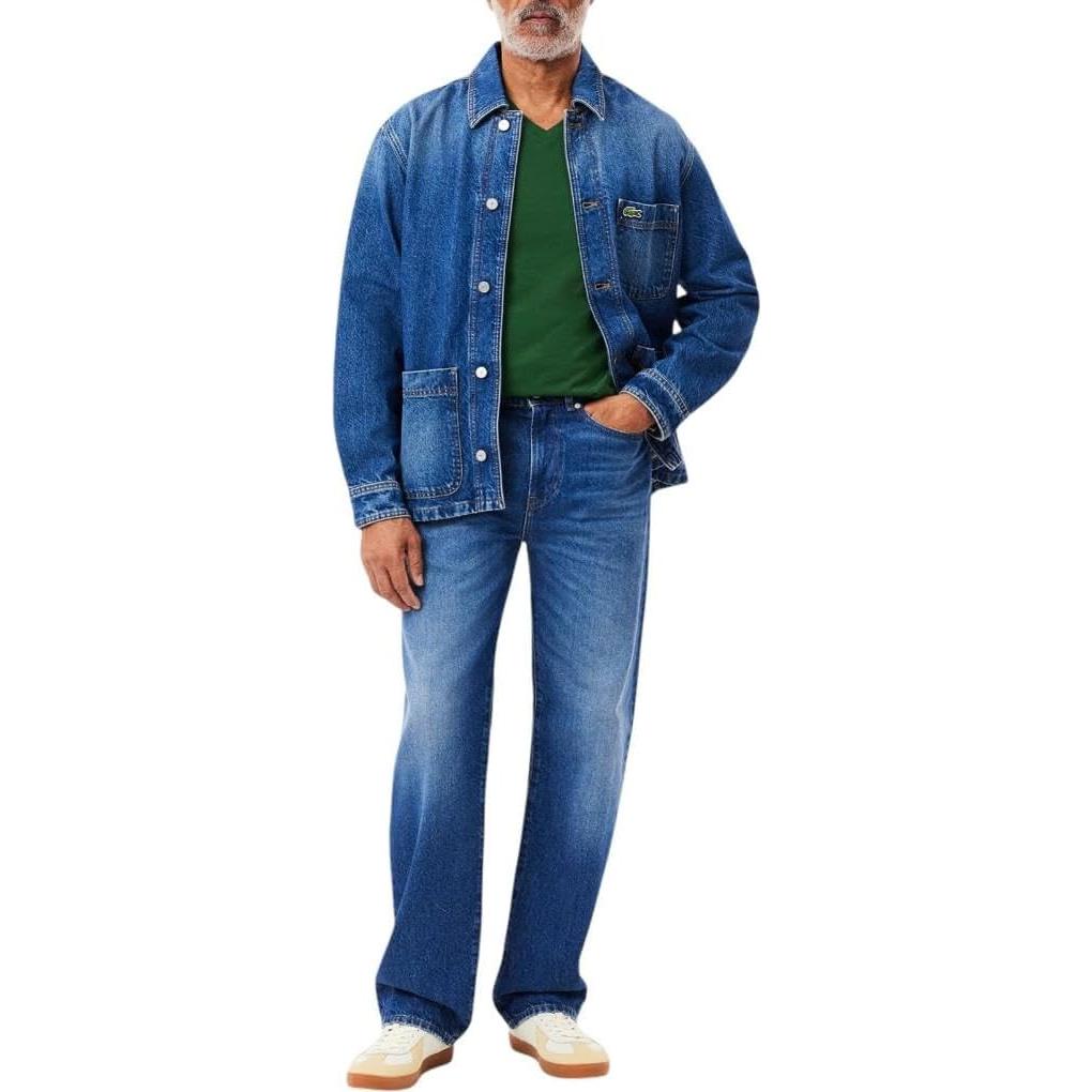 Camiseta de Algodón Pima Lacoste Hombre 3X Grande Verde