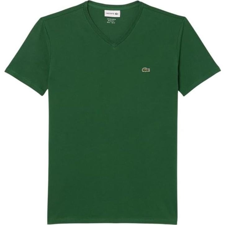 Camiseta de Algodón Pima Lacoste Hombre 3X Grande Verde
