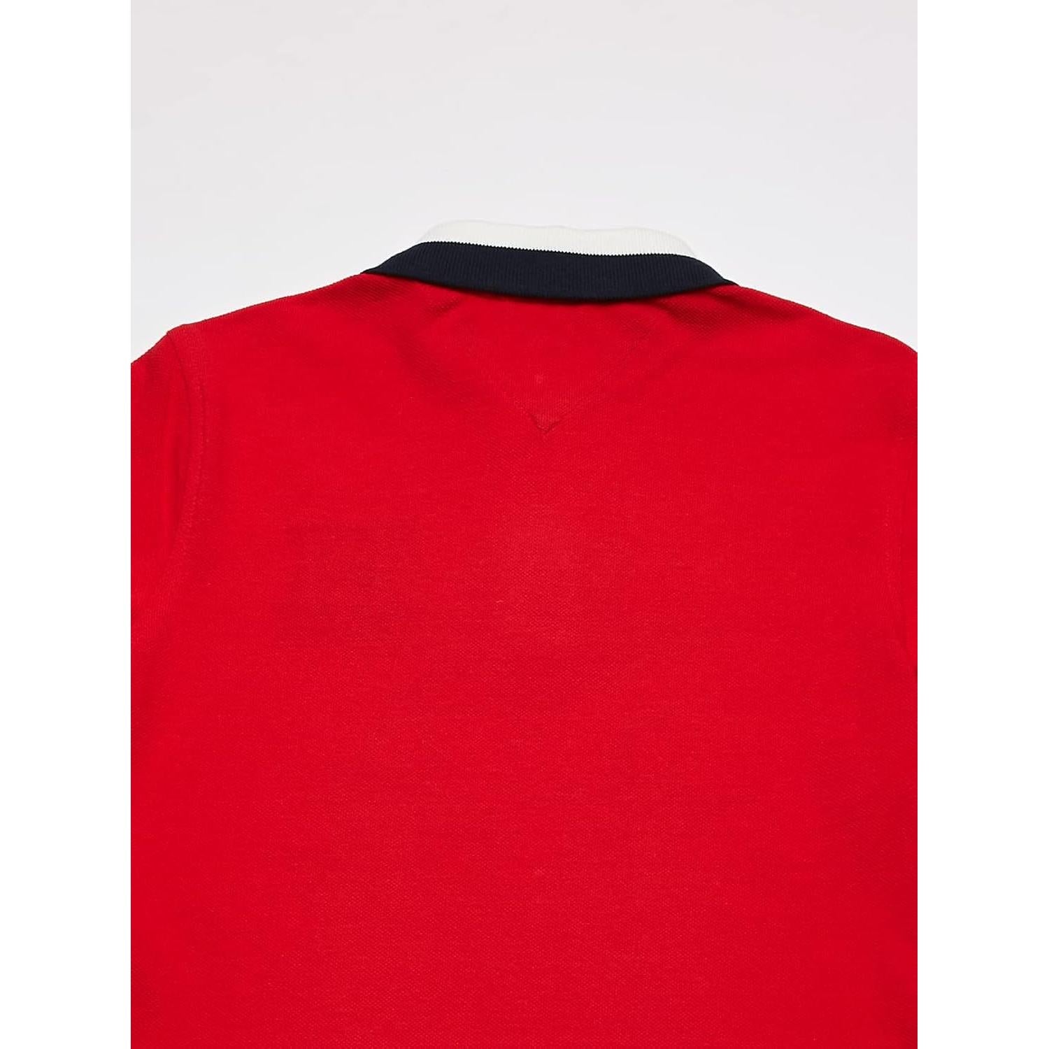 Camisa Polo Infantil Tommy Hilfiger Roja 2T a 20, Manga Corta