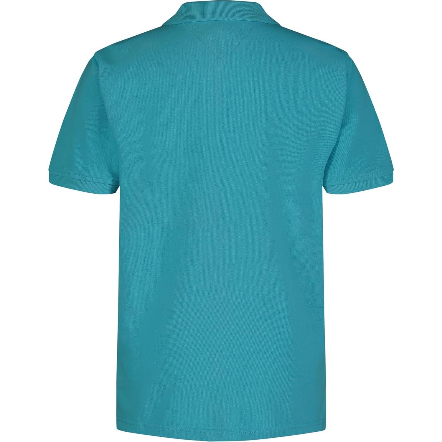 Camisa Polo de Pique para Niños Tommy Hilfiger Azul 14-16