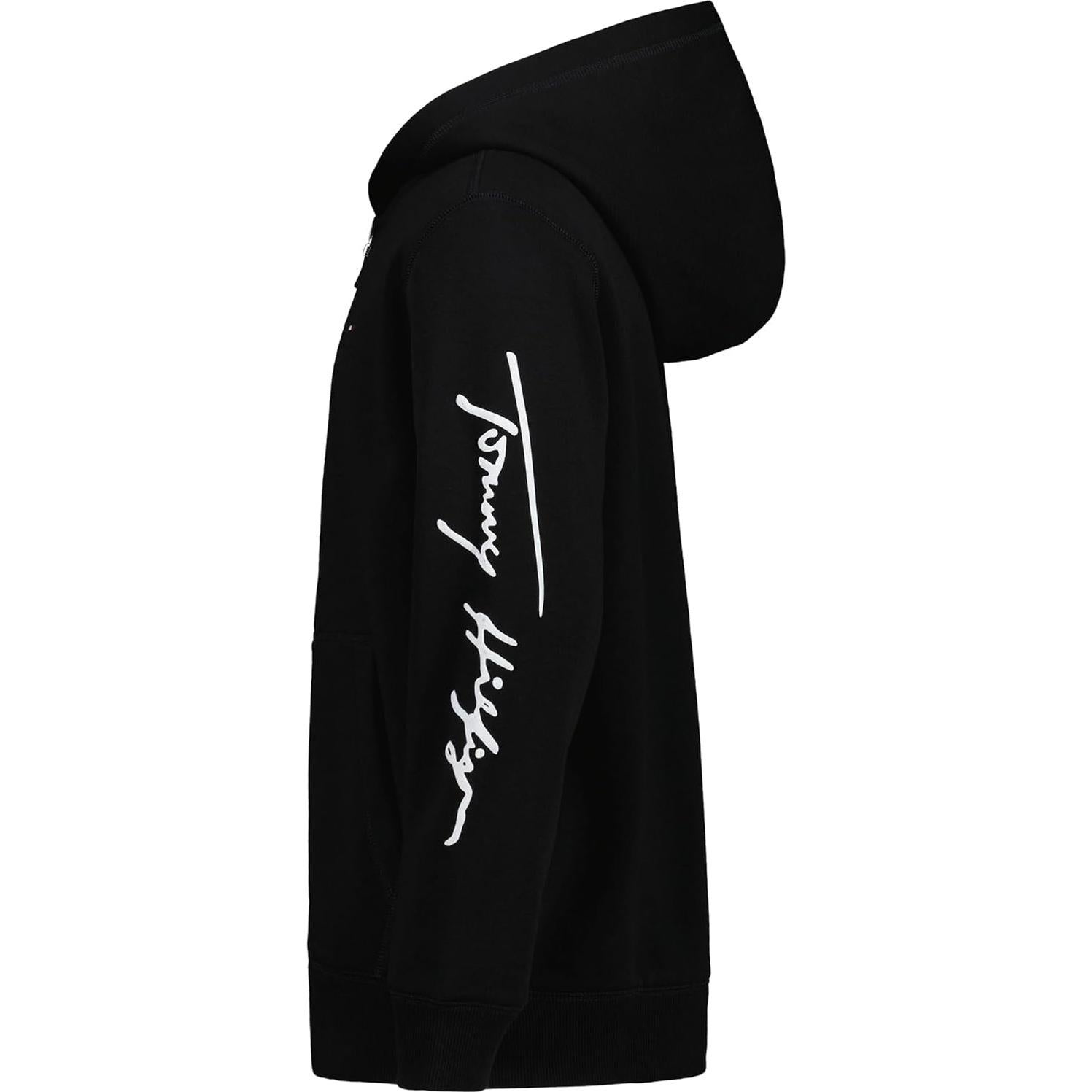 Sudadera de Forro Polar Tommy Hilfiger Niños 10-12 Años Negra