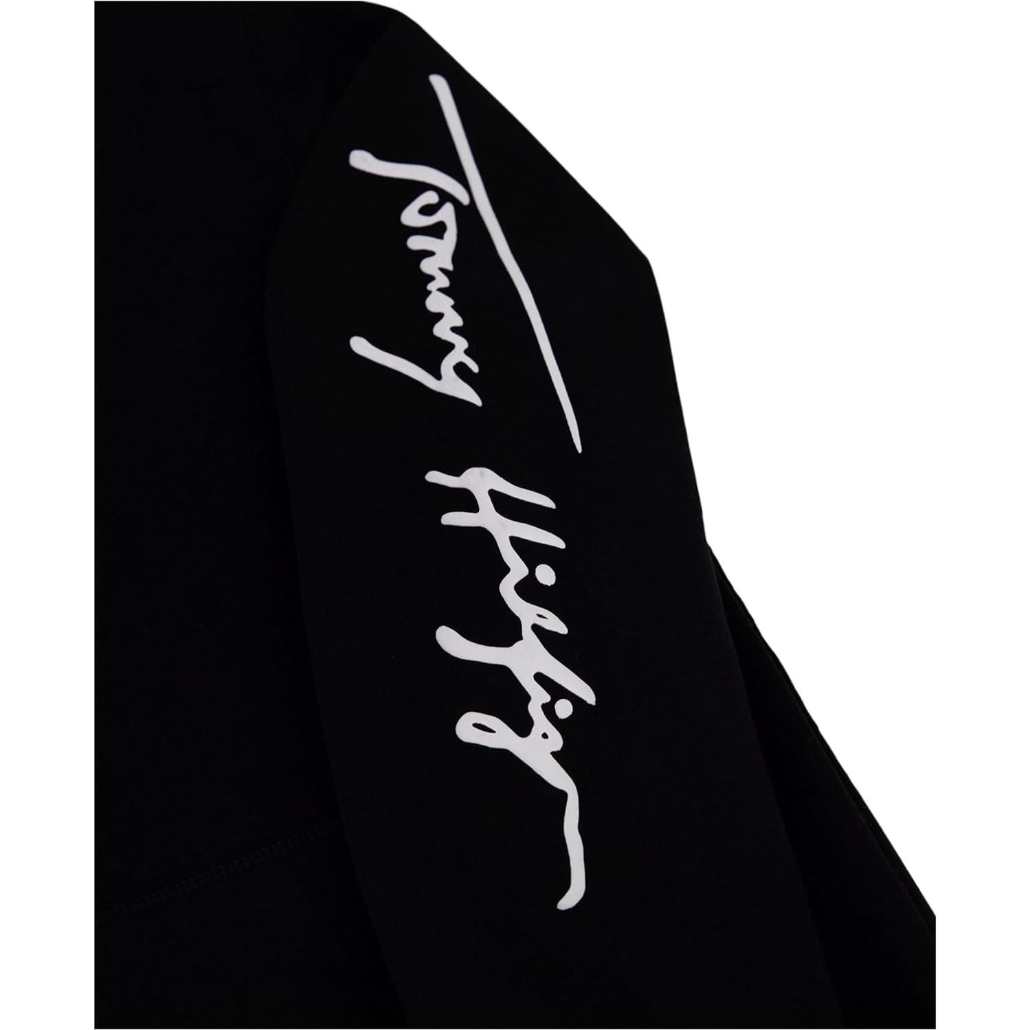 Sudadera de Forro Polar Tommy Hilfiger Niños 10-12 Años Negra