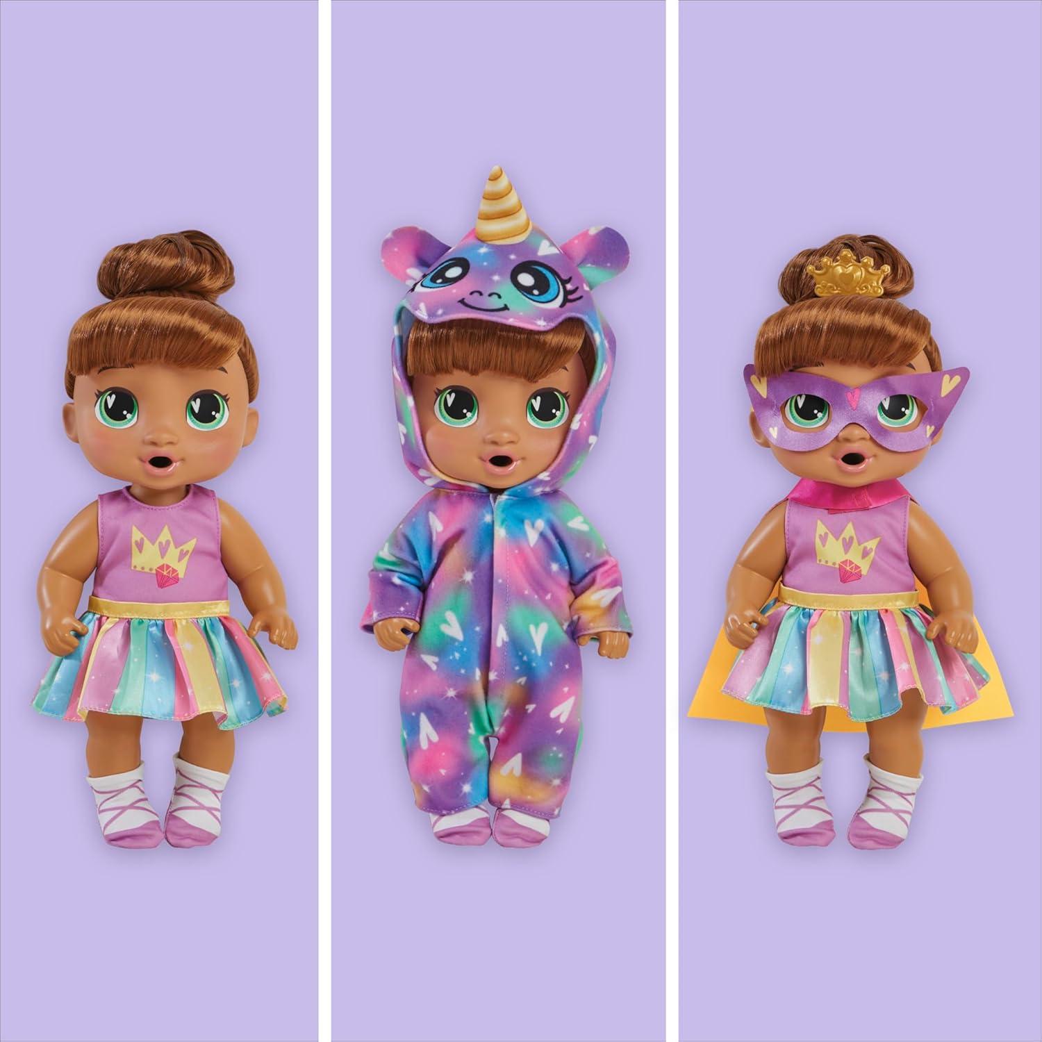 Muñeca Baby Alive Super BFF Sophia Sparkle 28 cm con accesorios