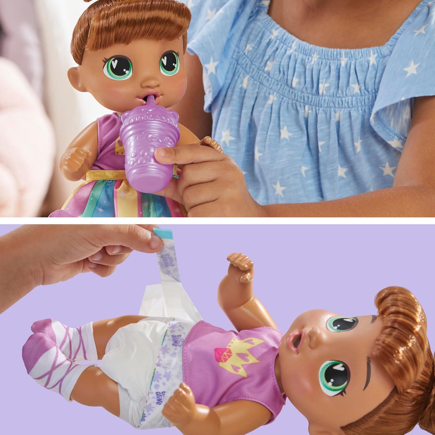 Muñeca Baby Alive Super BFF Sophia Sparkle 28 cm con accesorios
