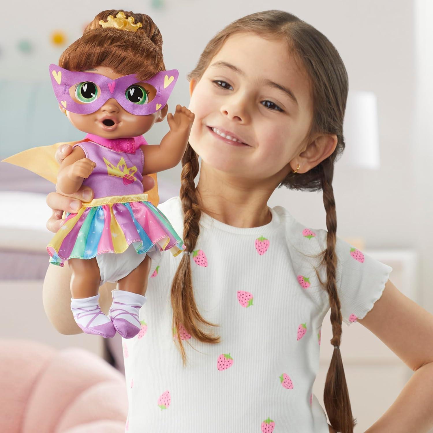 Muñeca Baby Alive Super BFF Sophia Sparkle 28 cm con accesorios
