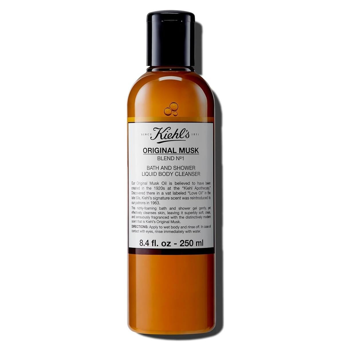 Gel de Baño Espumoso Kiehl's Original Musk 248 ml - Piel Suave