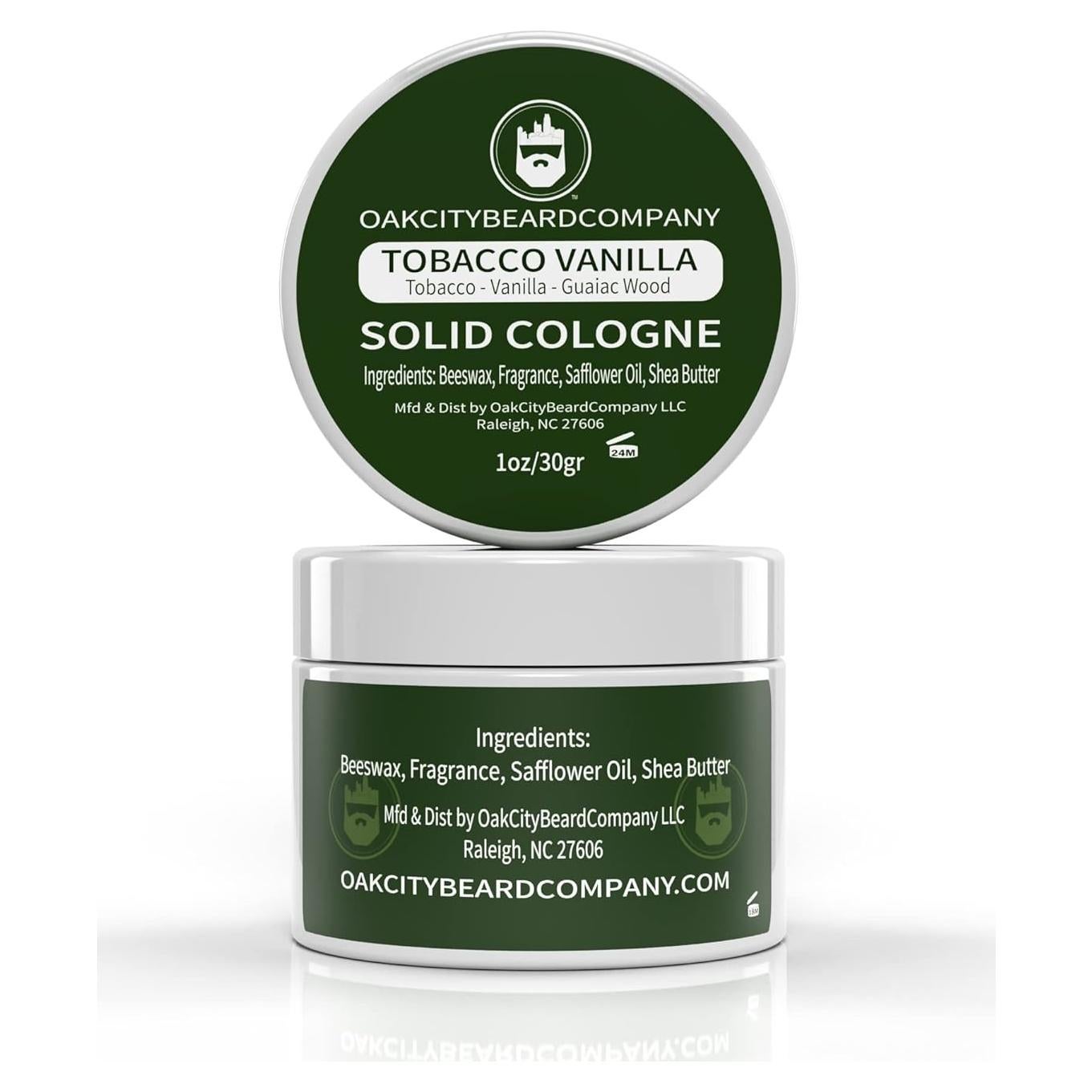 Colonia Sólida Vainilla de Tabaco Oak City - 30g