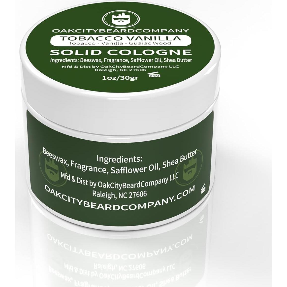 Colonia Sólida Vainilla de Tabaco Oak City - 30g