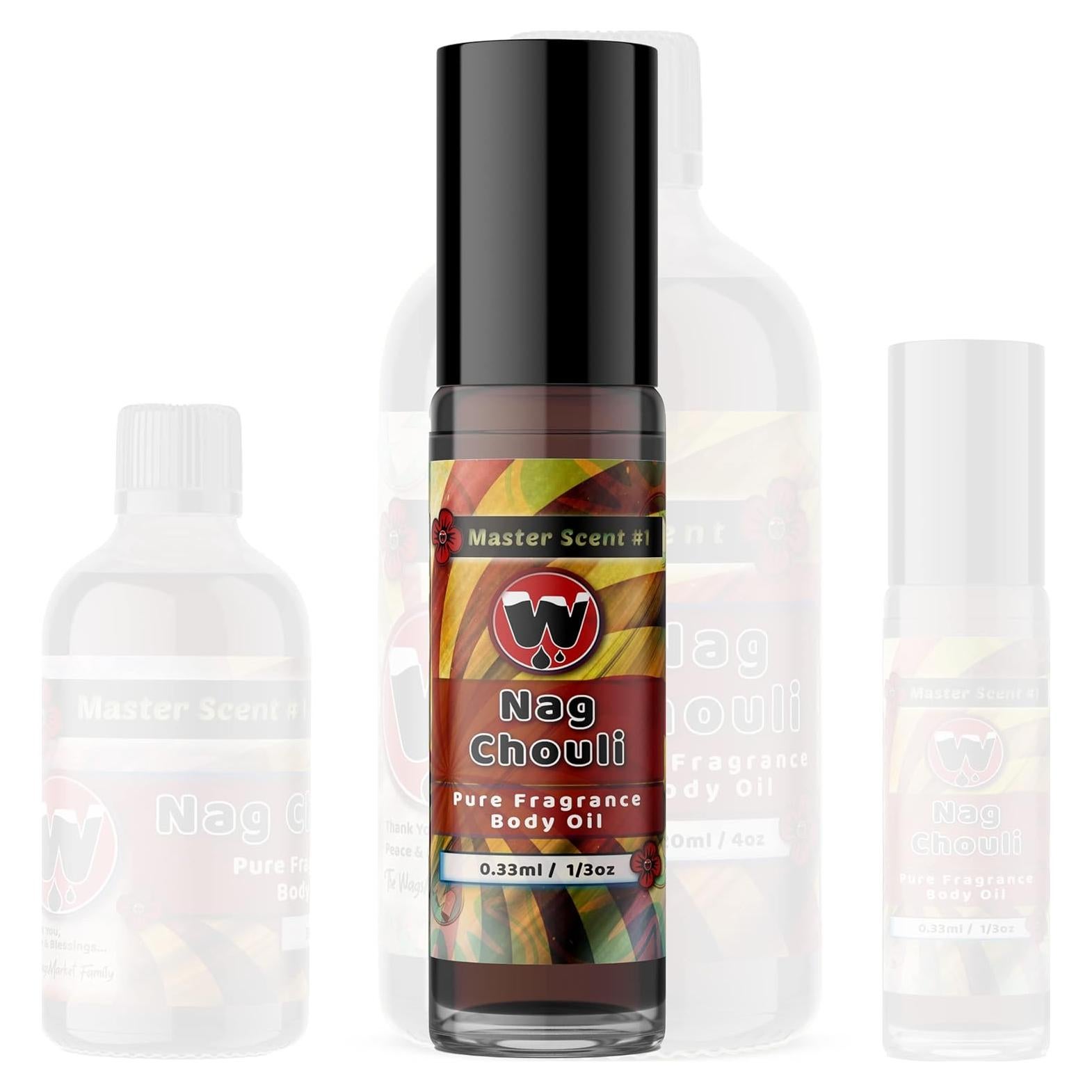 Aceite Corporal WagsMarket Nag Chouli 10ml 100% Puro