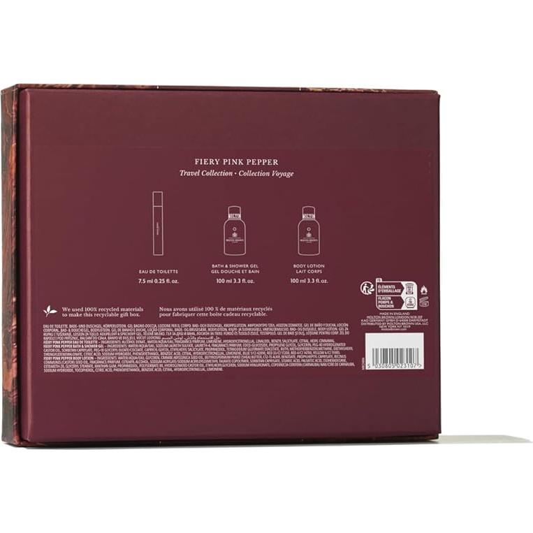 Conjunto de Regalo de Viaje Molton Brown Pimienta Rosa 2024