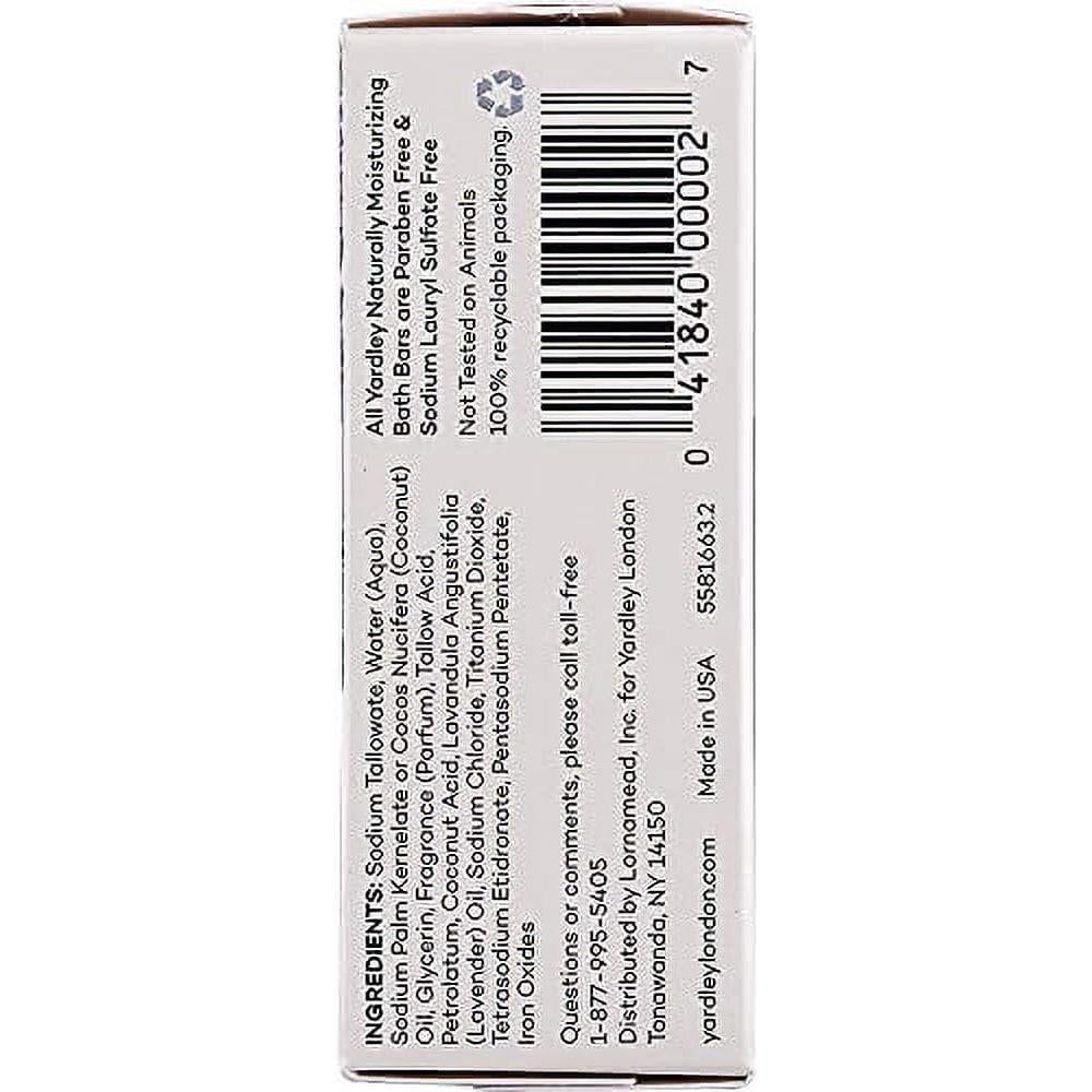 Jabón de Lavanda Inglesa Yardley London 120g x12 - Hidratante