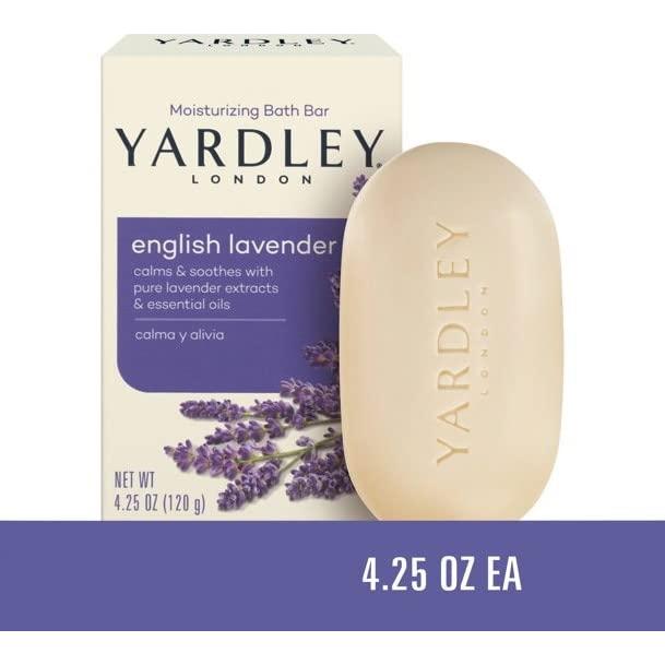 Jabón de Lavanda Inglesa Yardley London 120g x12 - Hidratante