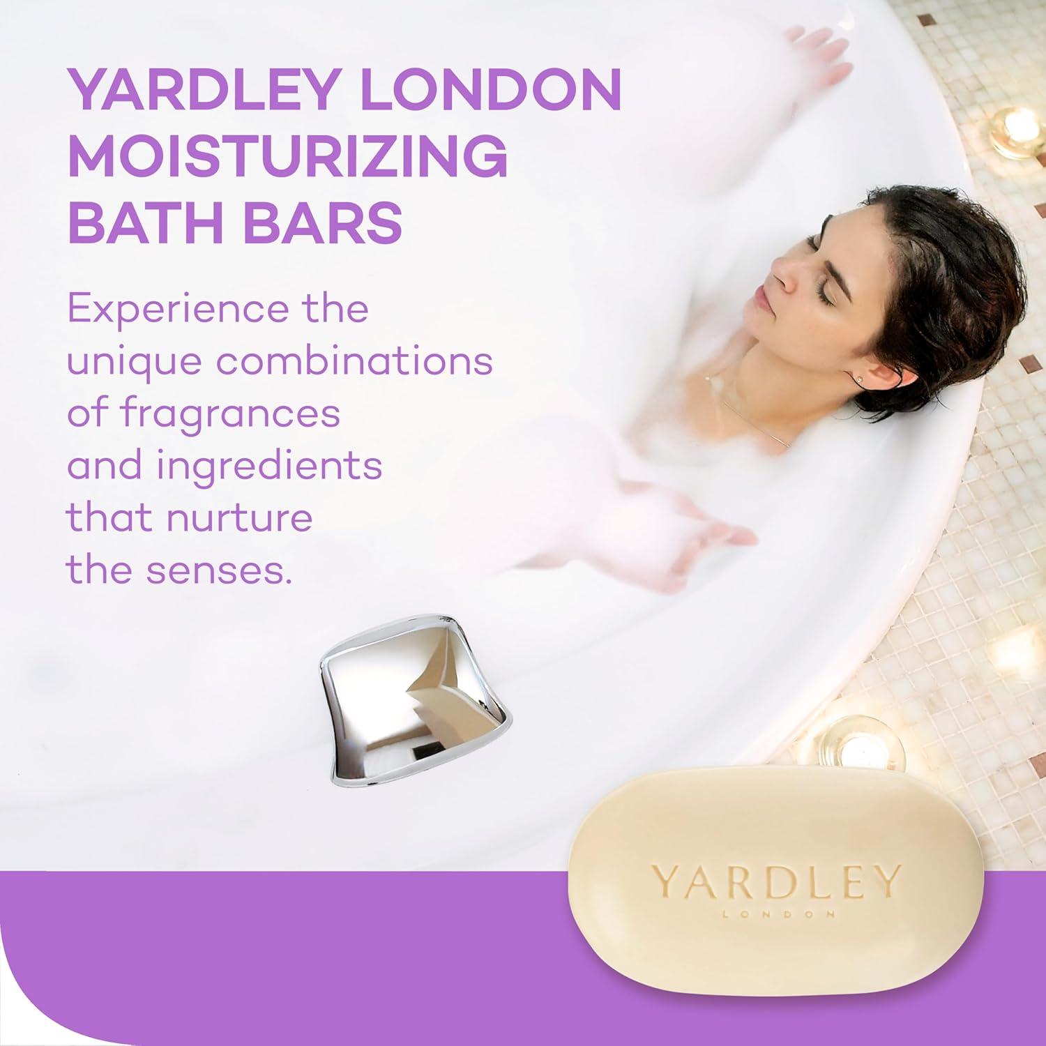 Jabón de Baño Nutritivo Yardley London Lavanda 120 g - 2 Piezas