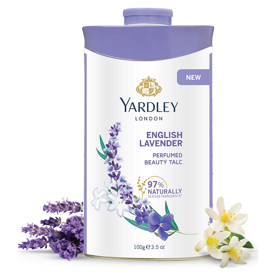 Talco Desodorante Perfumado Lavanda Inglesa Yardley 100 g