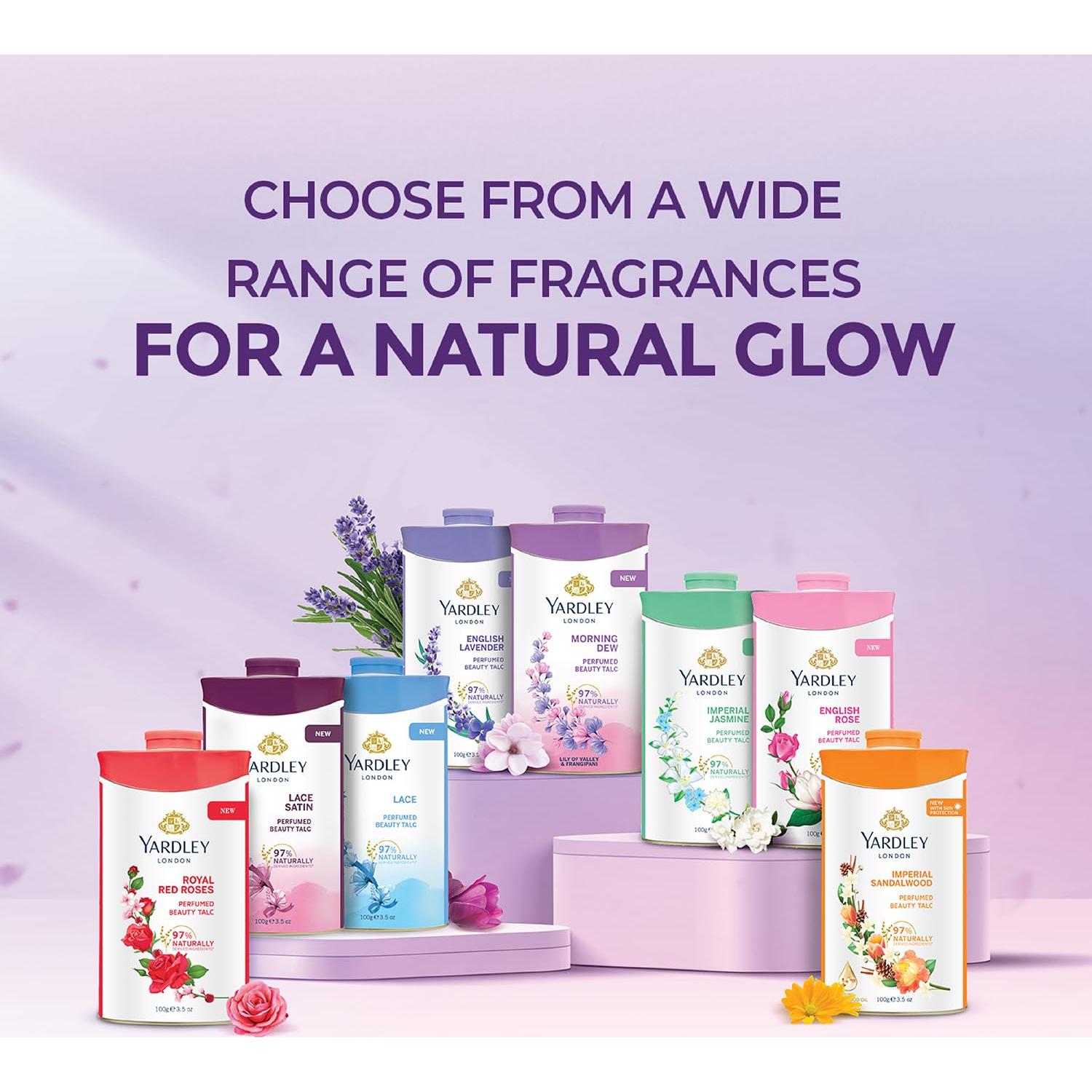 Talco Desodorante Perfumado Lavanda Inglesa Yardley 100 g