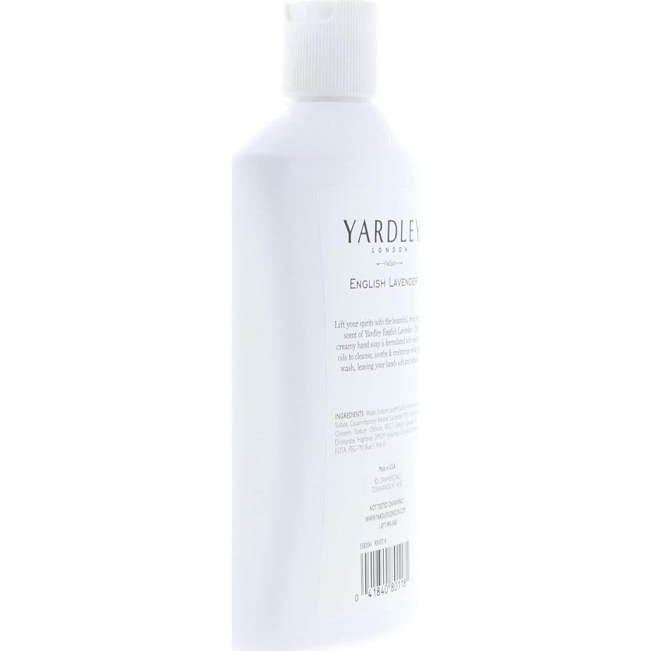 Jabón de Manos Lujo Yardley London Lavanda Inglesa 473ml - Paquete de 6