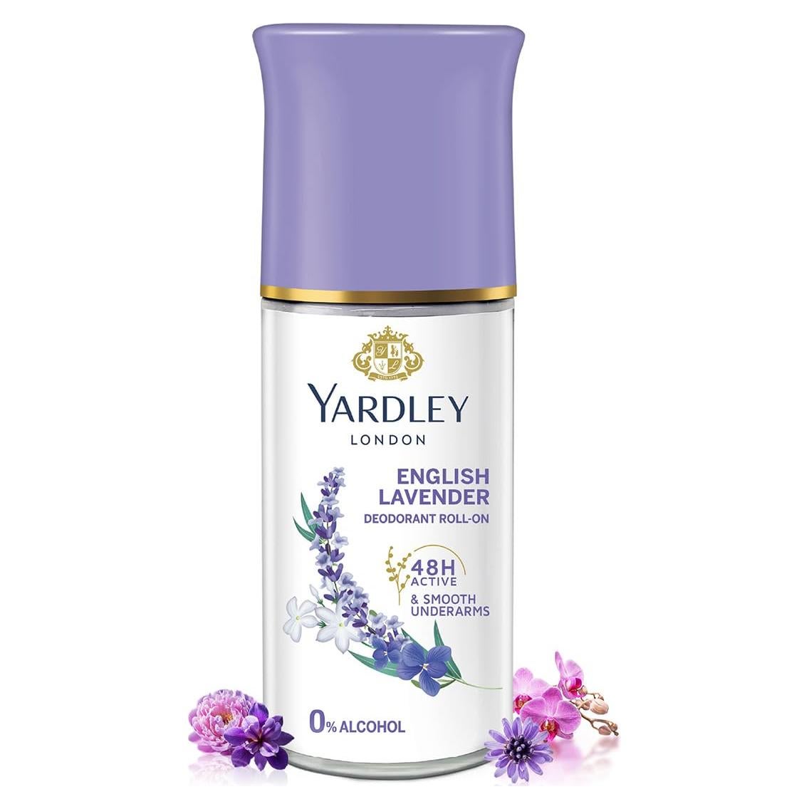 Desodorante Roll-On Yardley London Lavanda 48 g