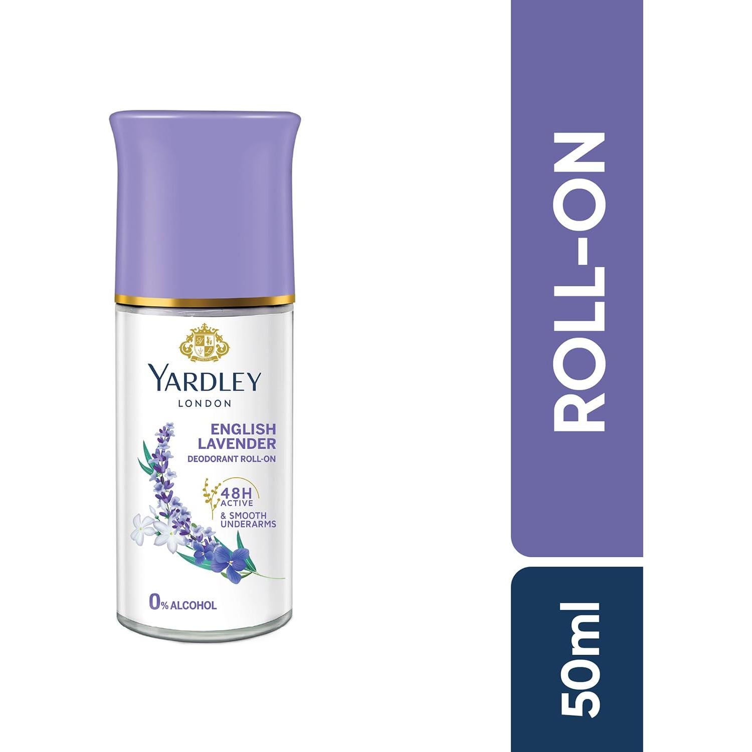Desodorante Roll-On Yardley London Lavanda 48 g