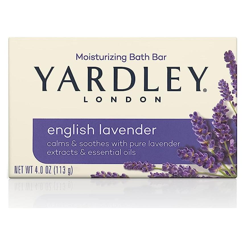 Barra de Baño Hidratante Yardley Lavanda Inglesa 120g