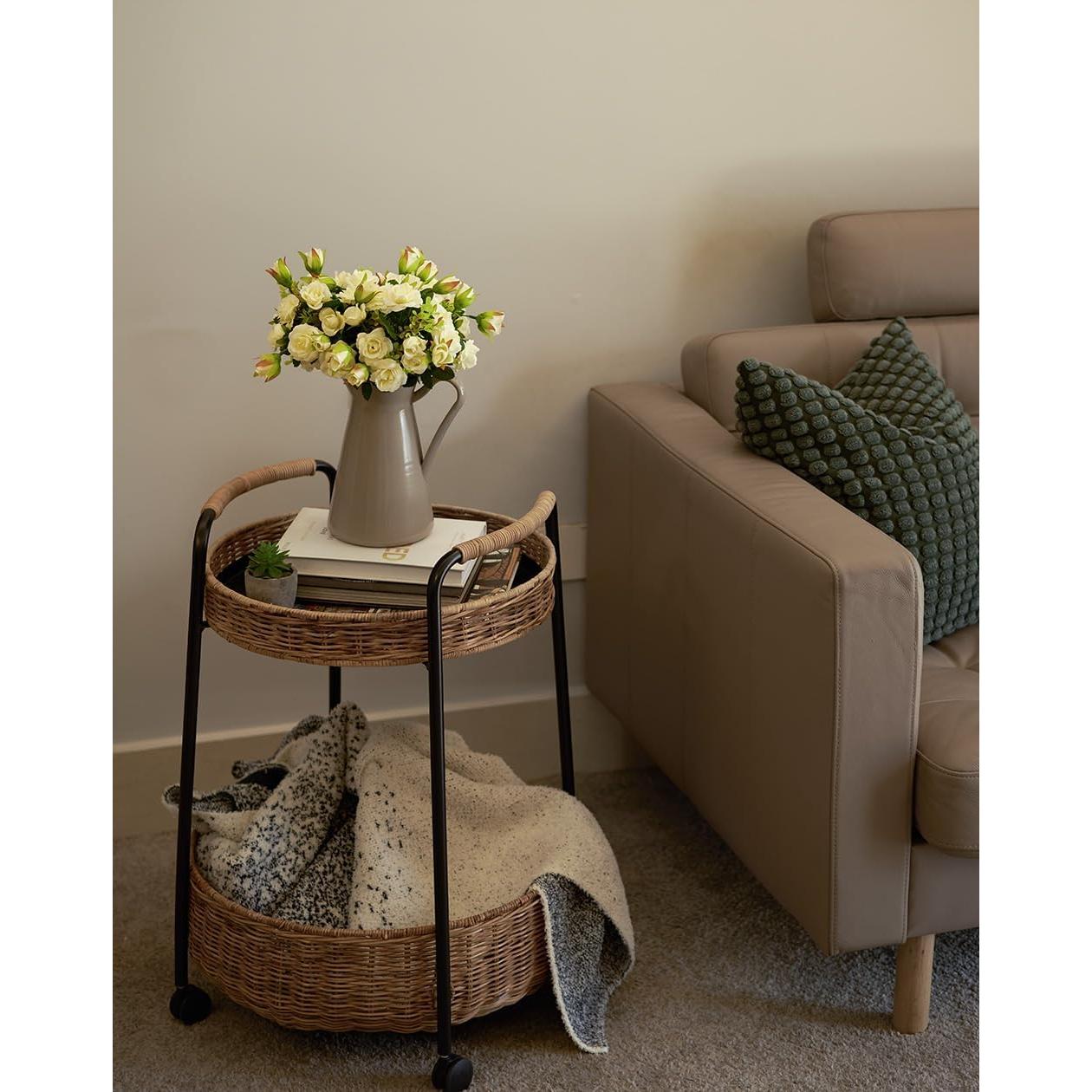 Ramo de Gardenias Blancas FlorisDecor 28 cm Set de 4