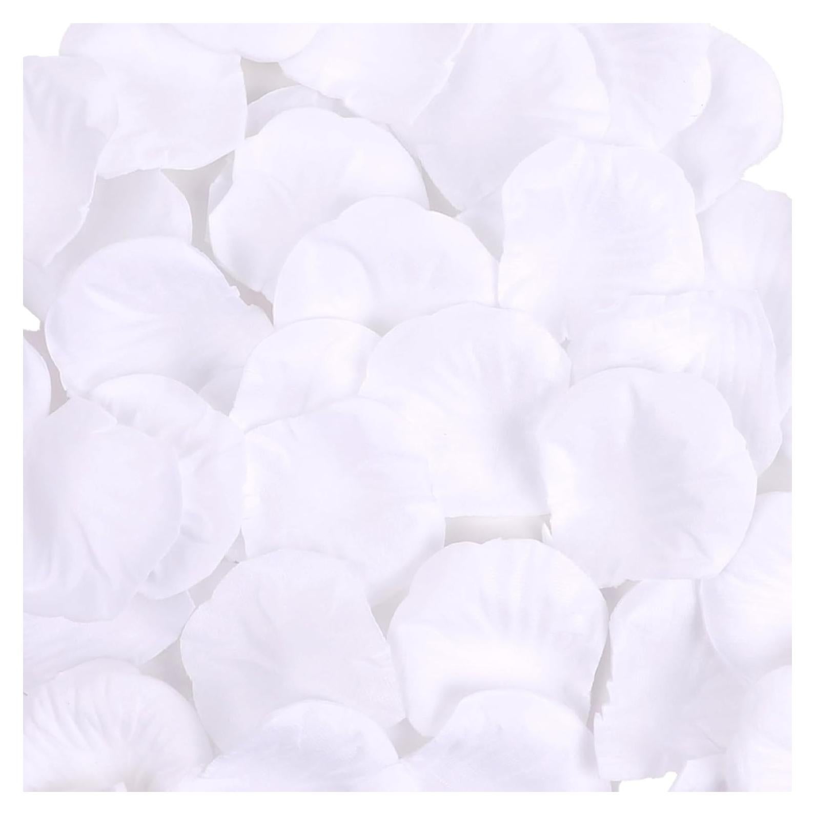 4000 Pétalos de Rosa Blancos GUSDYIT Seda Artificial Decoración