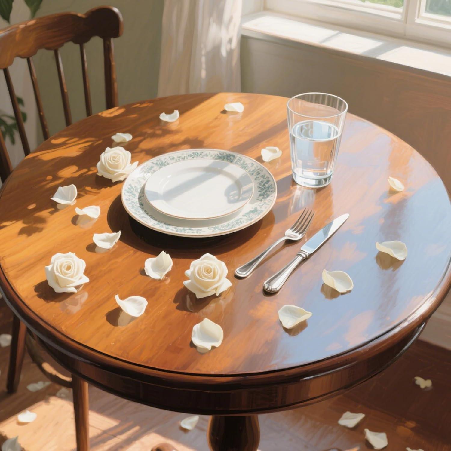 4000 Pétalos de Rosa Blancos GUSDYIT Seda Artificial Decoración