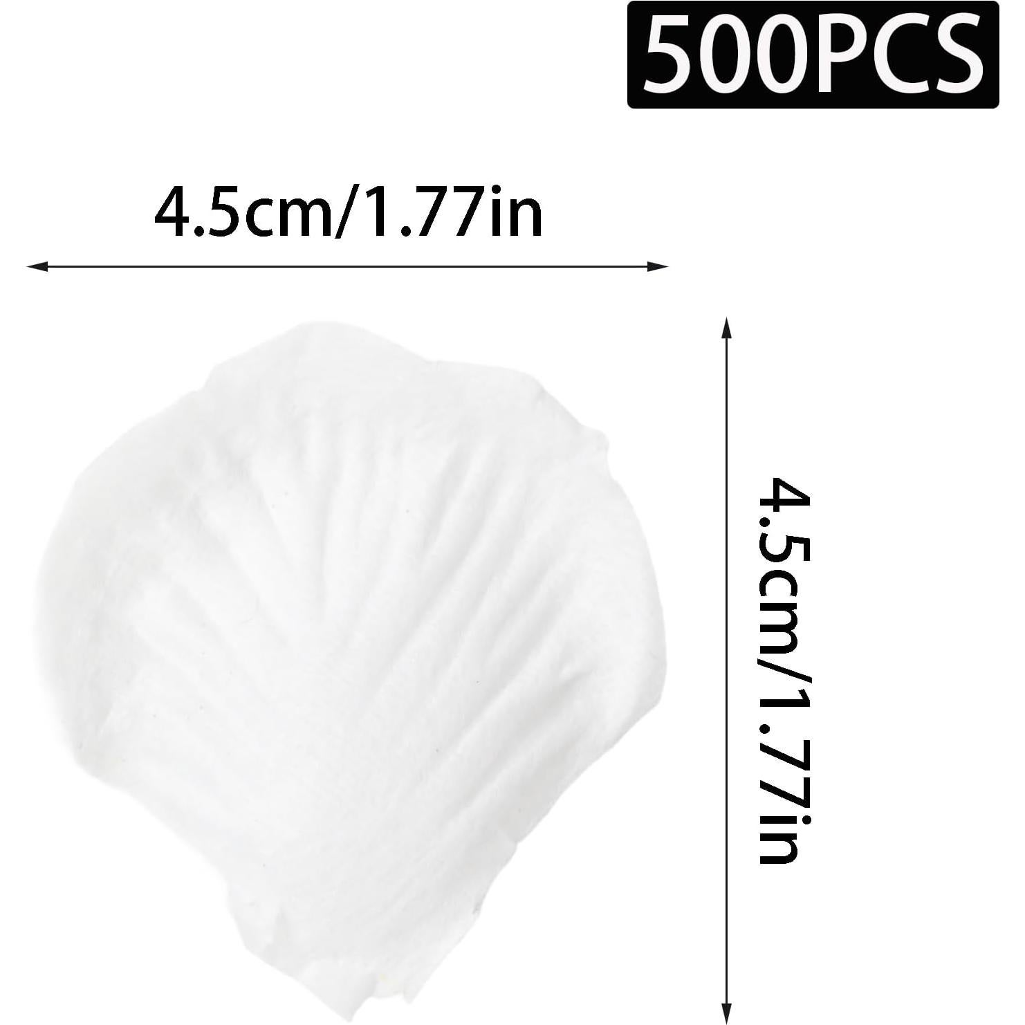 500 Pétalos de Rosa Blanca Artificial Yinluluna para Decoración