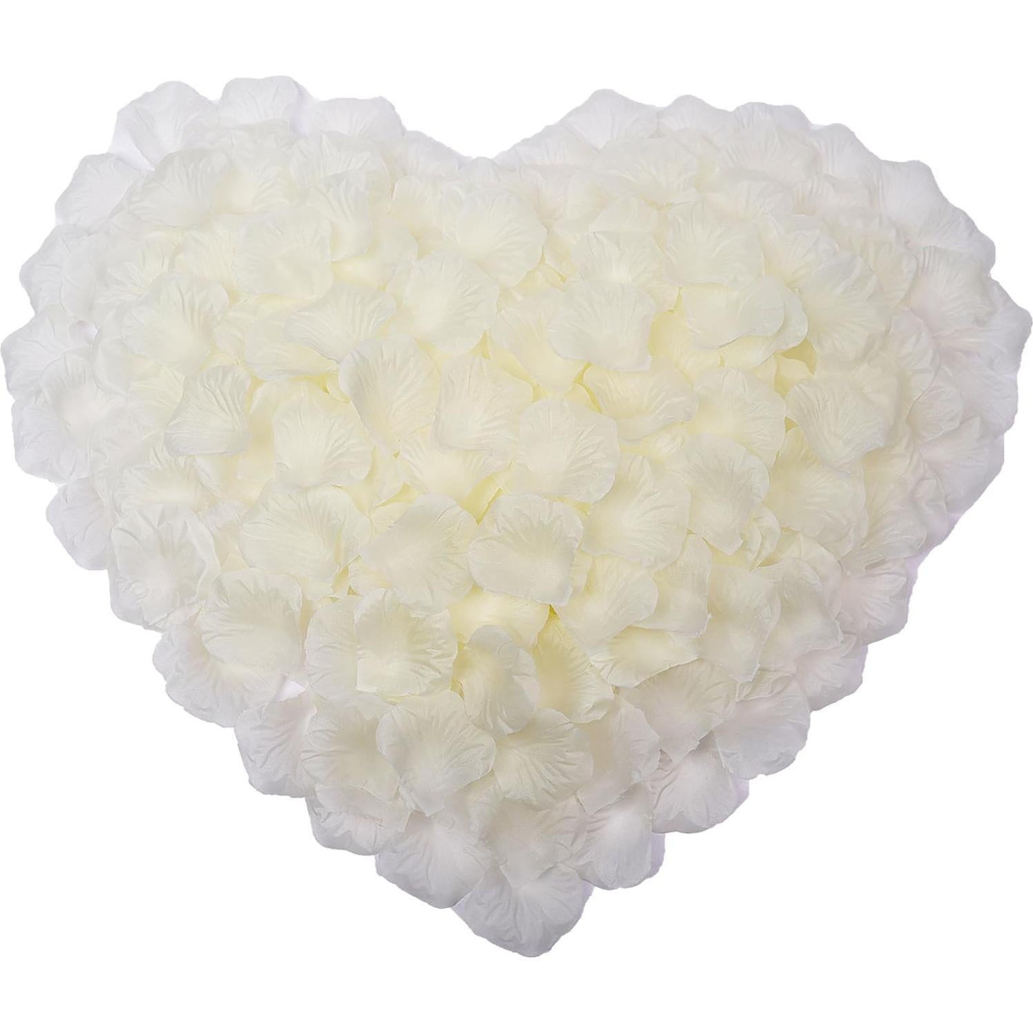 Pétalos de Rosa de Seda CODE FLORIST 2200 Pcs Marfil