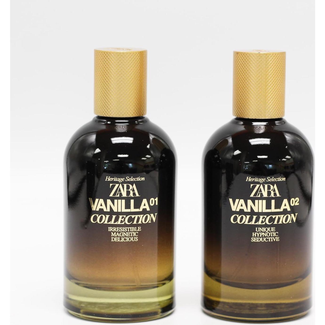 Set de Fragancias EDP Zara Vainilla 01 y 02 2x100ml