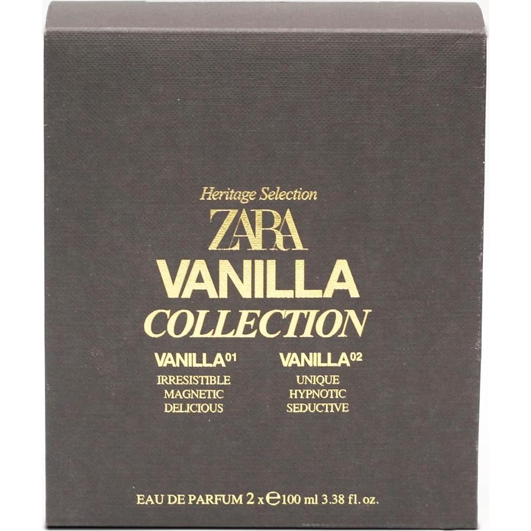 Set de Fragancias EDP Zara Vainilla 01 y 02 2x100ml
