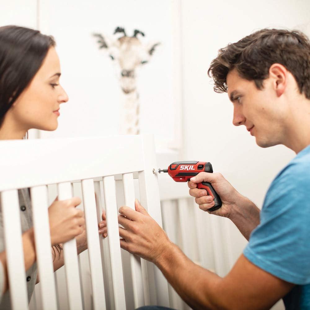 Destornillador Inalámbrico SKIL 4V 9 Piezas Recargable