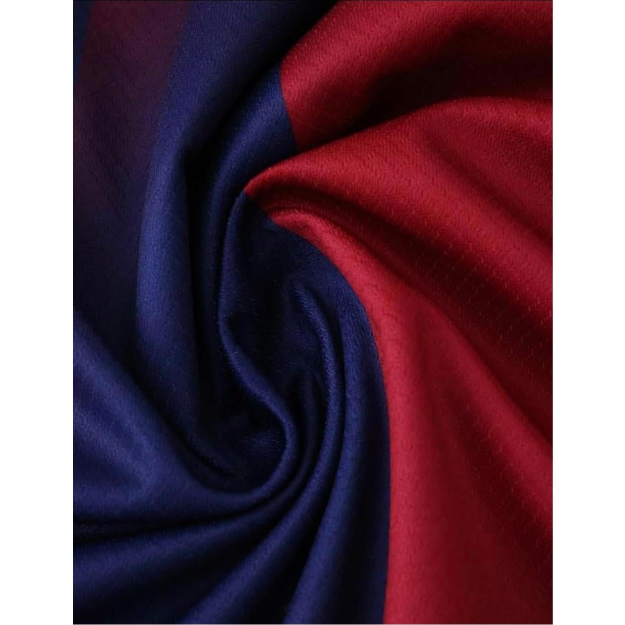 Camiseta de Fútbol Lamine Yamal #10 2025/26 Rayas Azules y Rojas