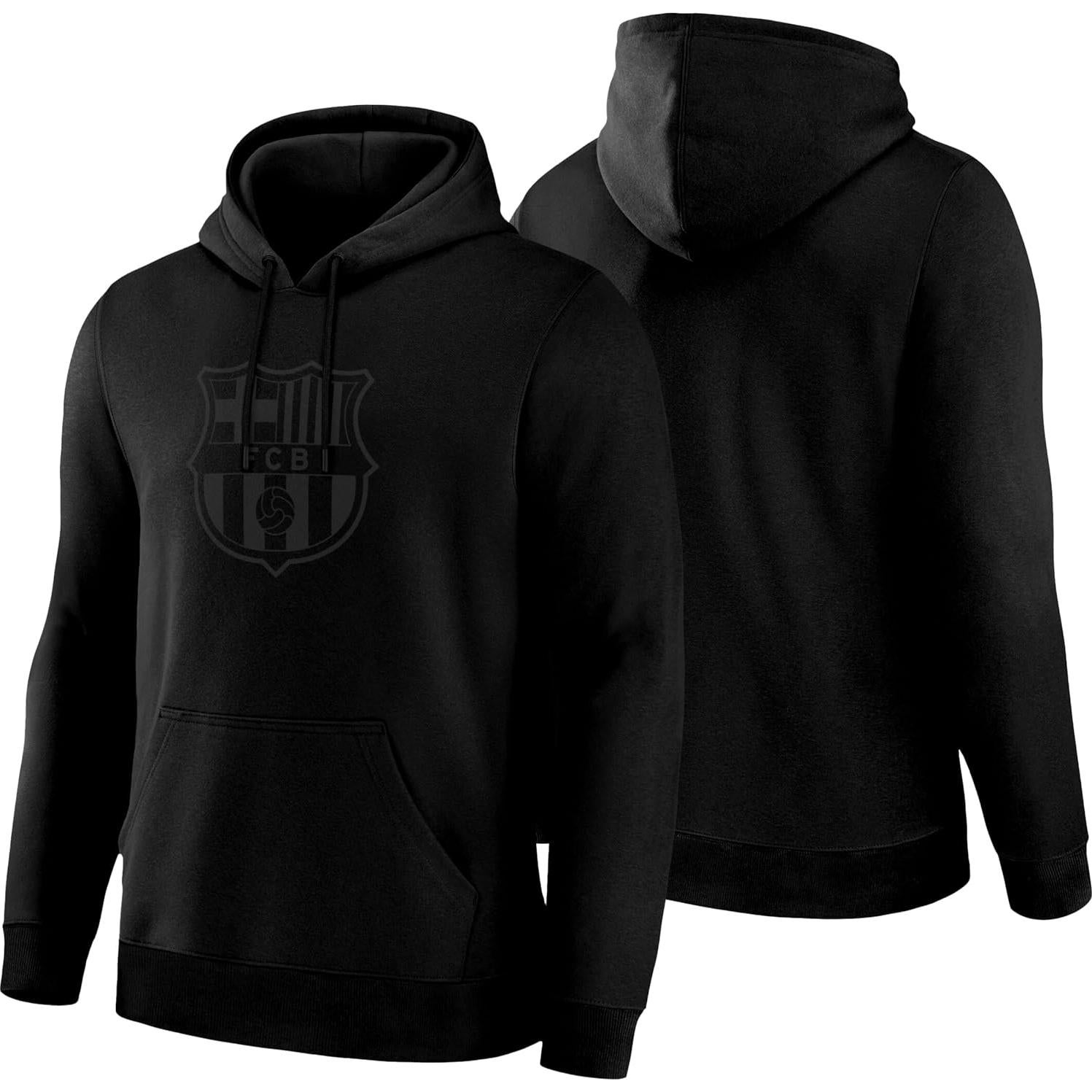 Sudadera con Capucha Icon Sports Blackout FC Barcelona Unisex