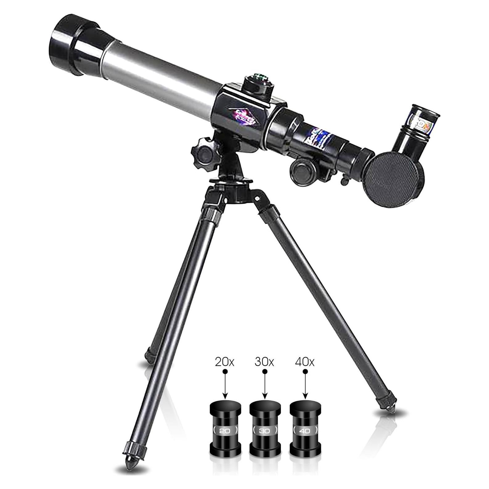 Telescopio ArtCreativity para Principiantes con Tripode y Oculares