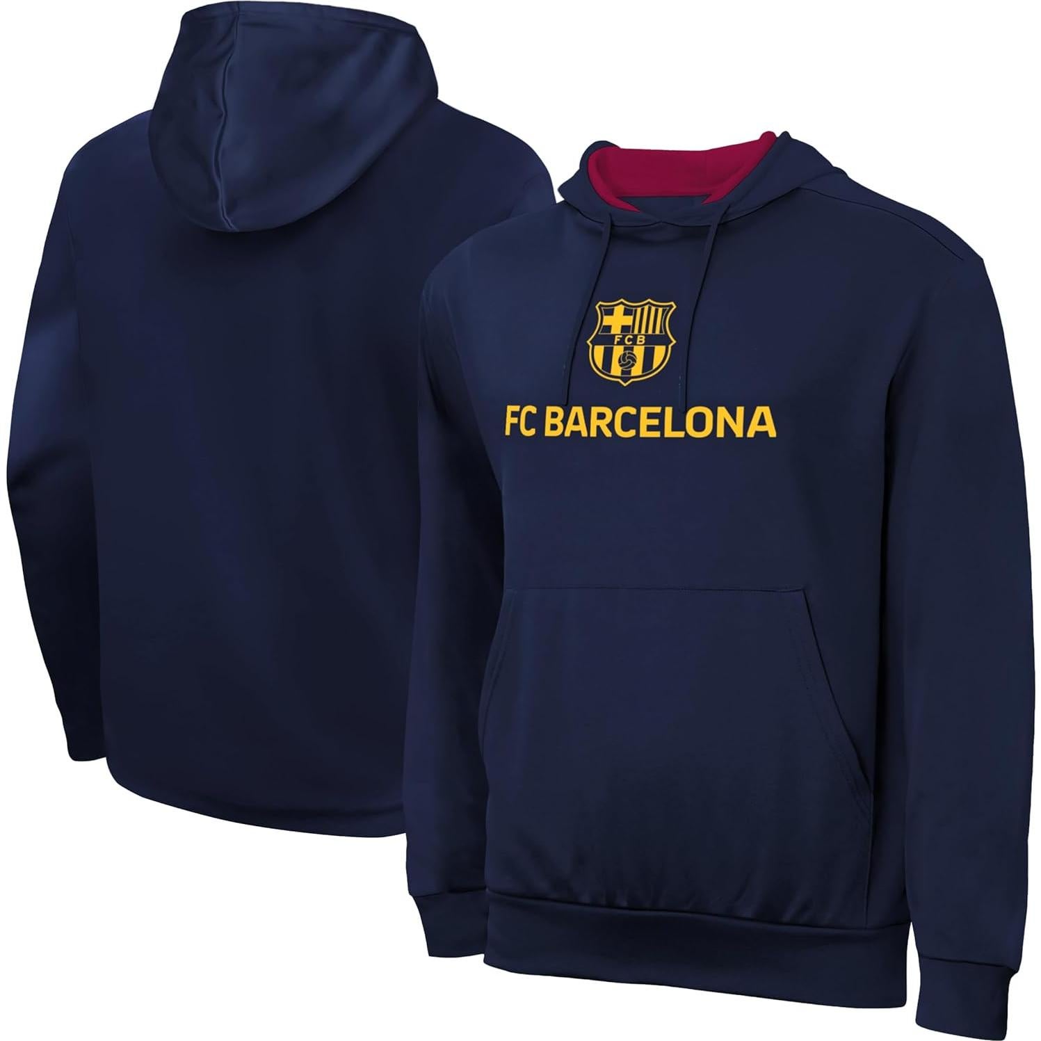 Sudadera con Capucha Icon Sports FC Barcelona Unisex Talla G