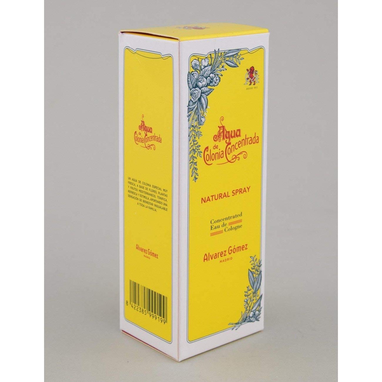 Agua de Colonia Concentrada Alvarez Gomez 80 ml para Hombres