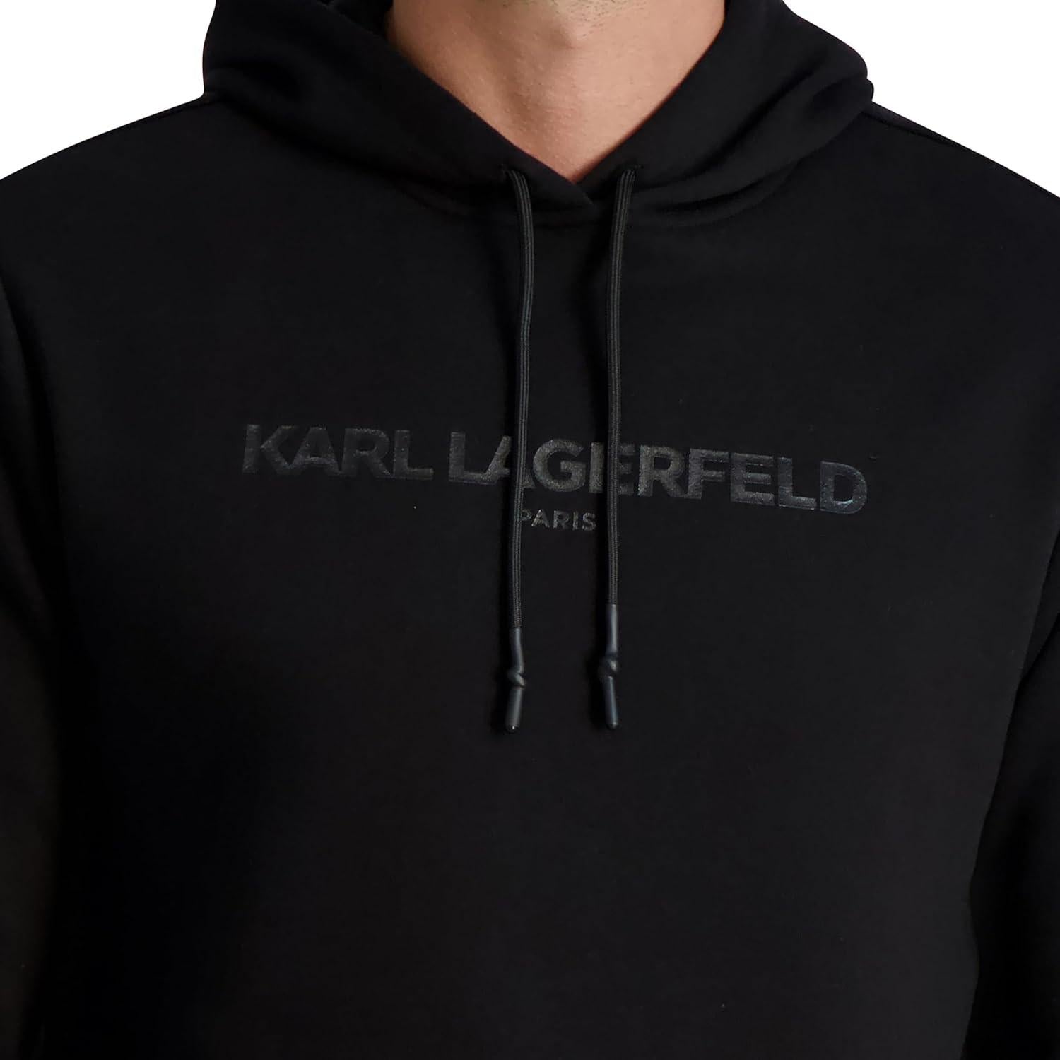 Sudadera clásica con logo Karl Lagerfeld Paris para hombre