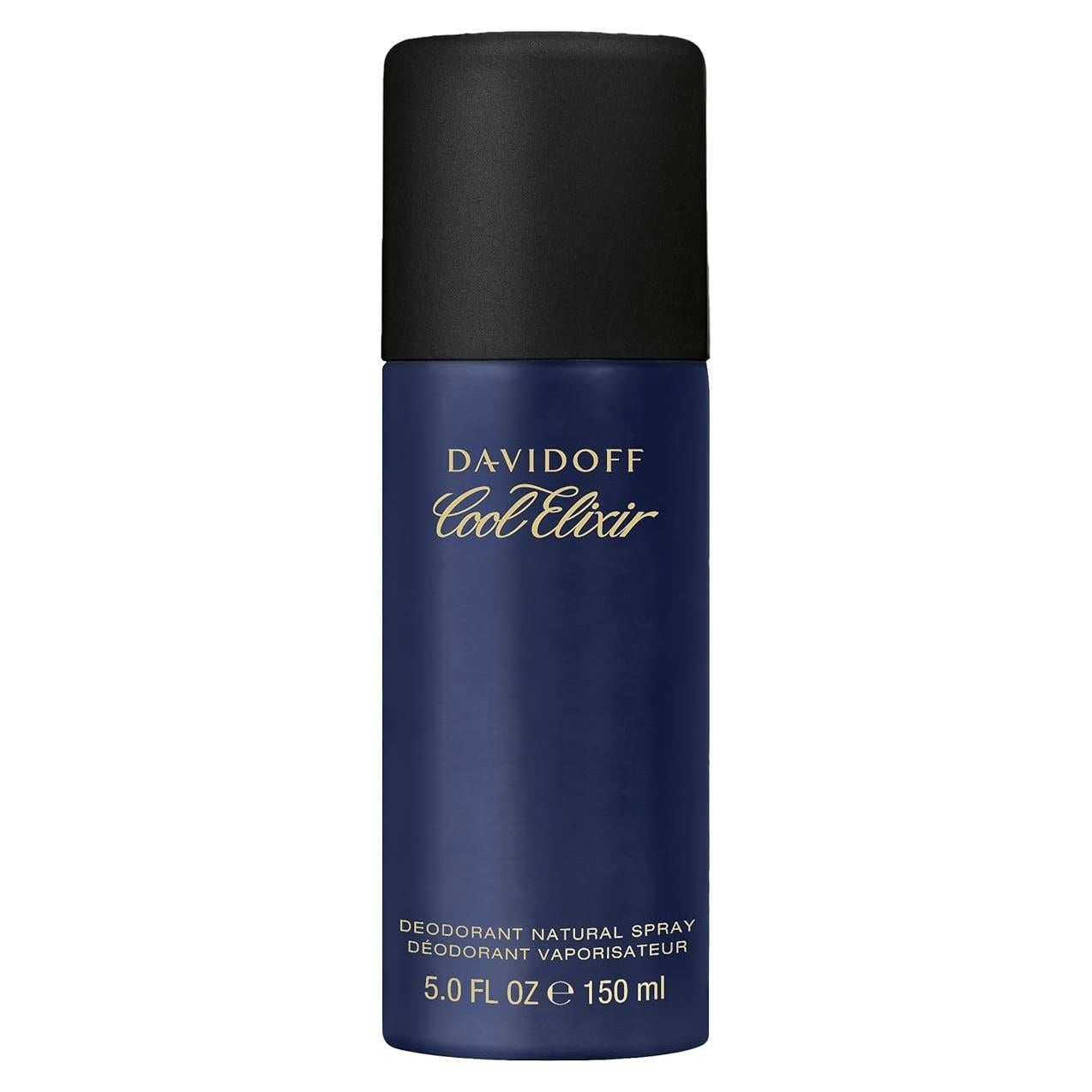Desodorante Davidoff Cool Elixir 170g - Amaderado y Fresco