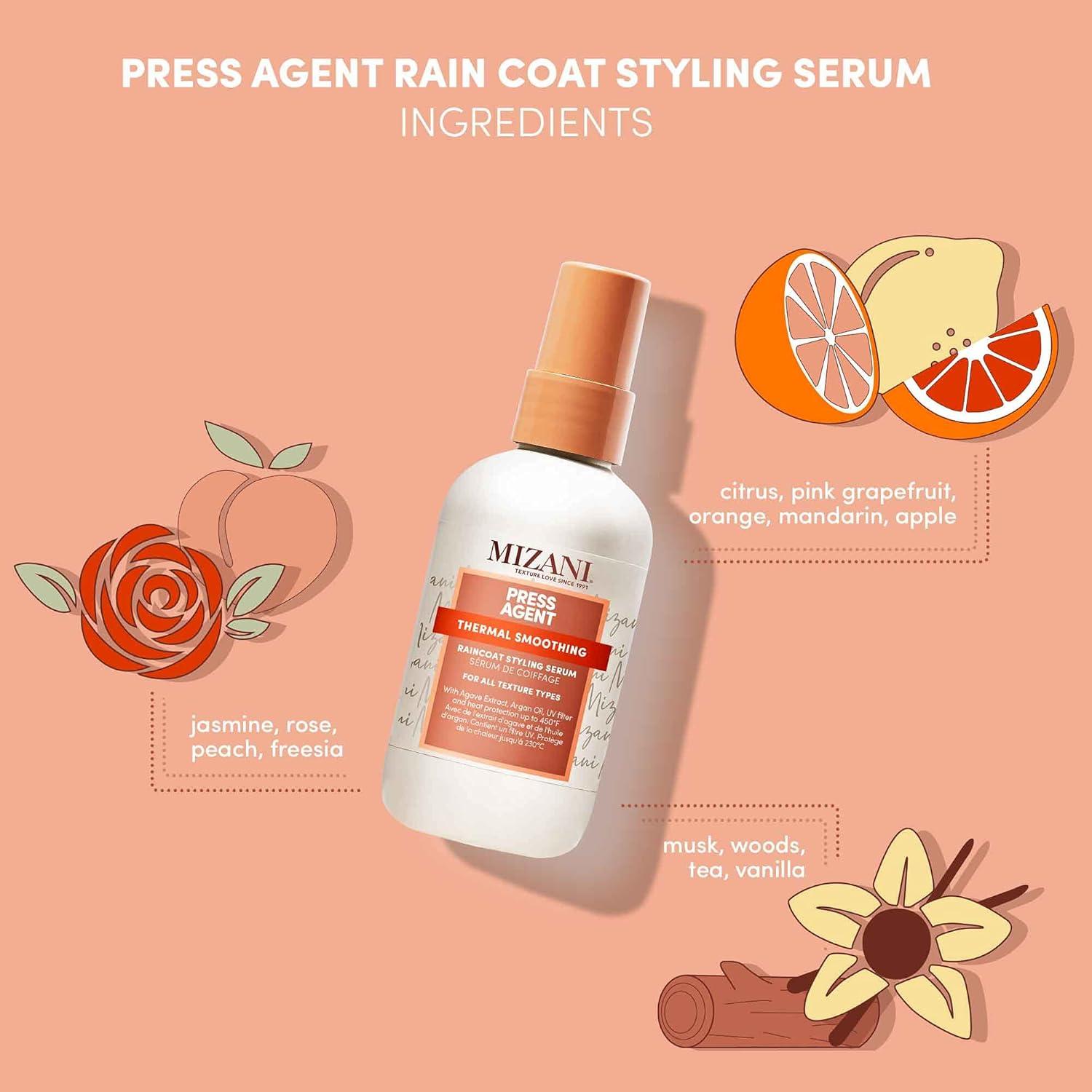 Sérum Mizani Press Agent 104.8g - Protección Calor y Frizz