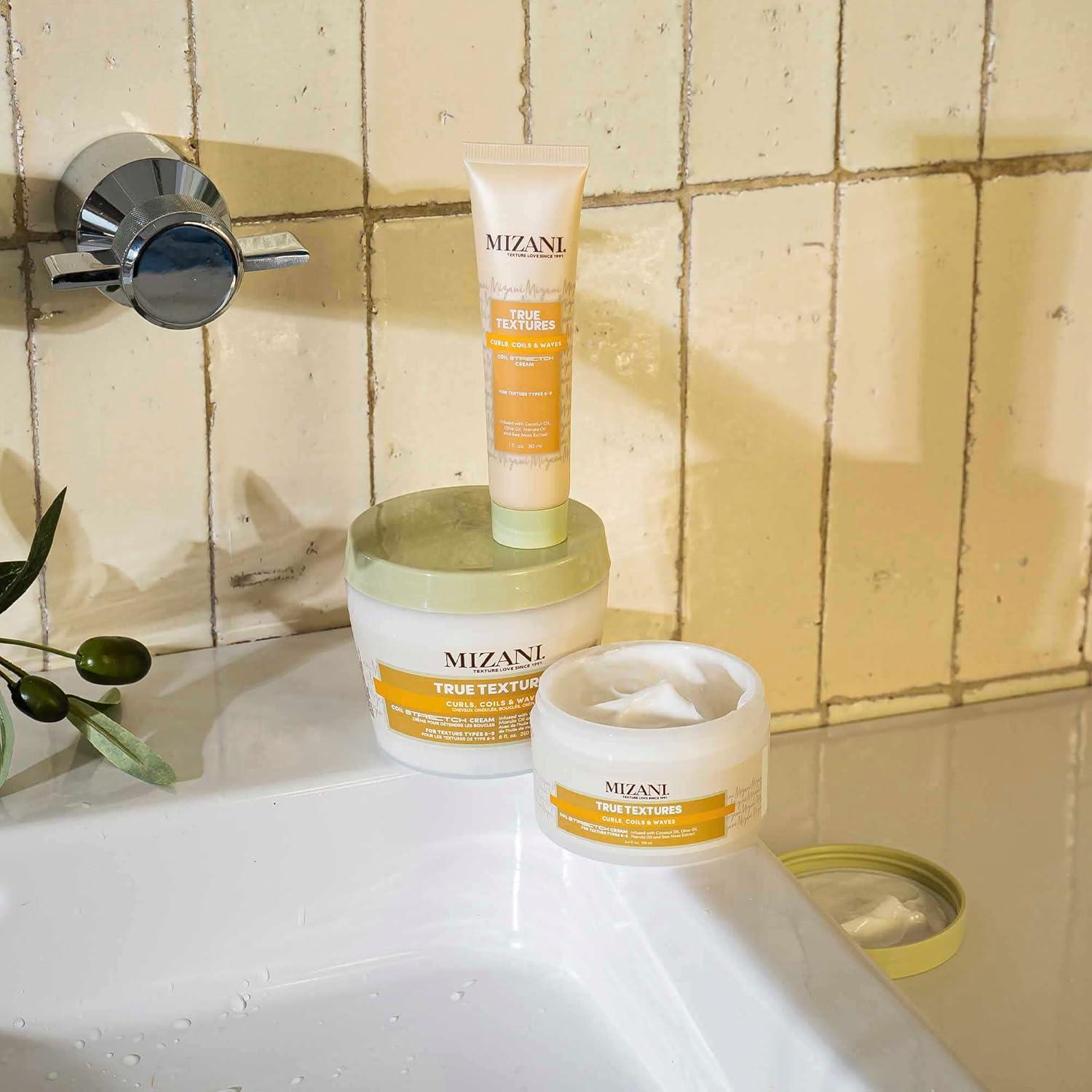 Crema de Estiramiento Mizani 236.59 ml para Cabello Rizado