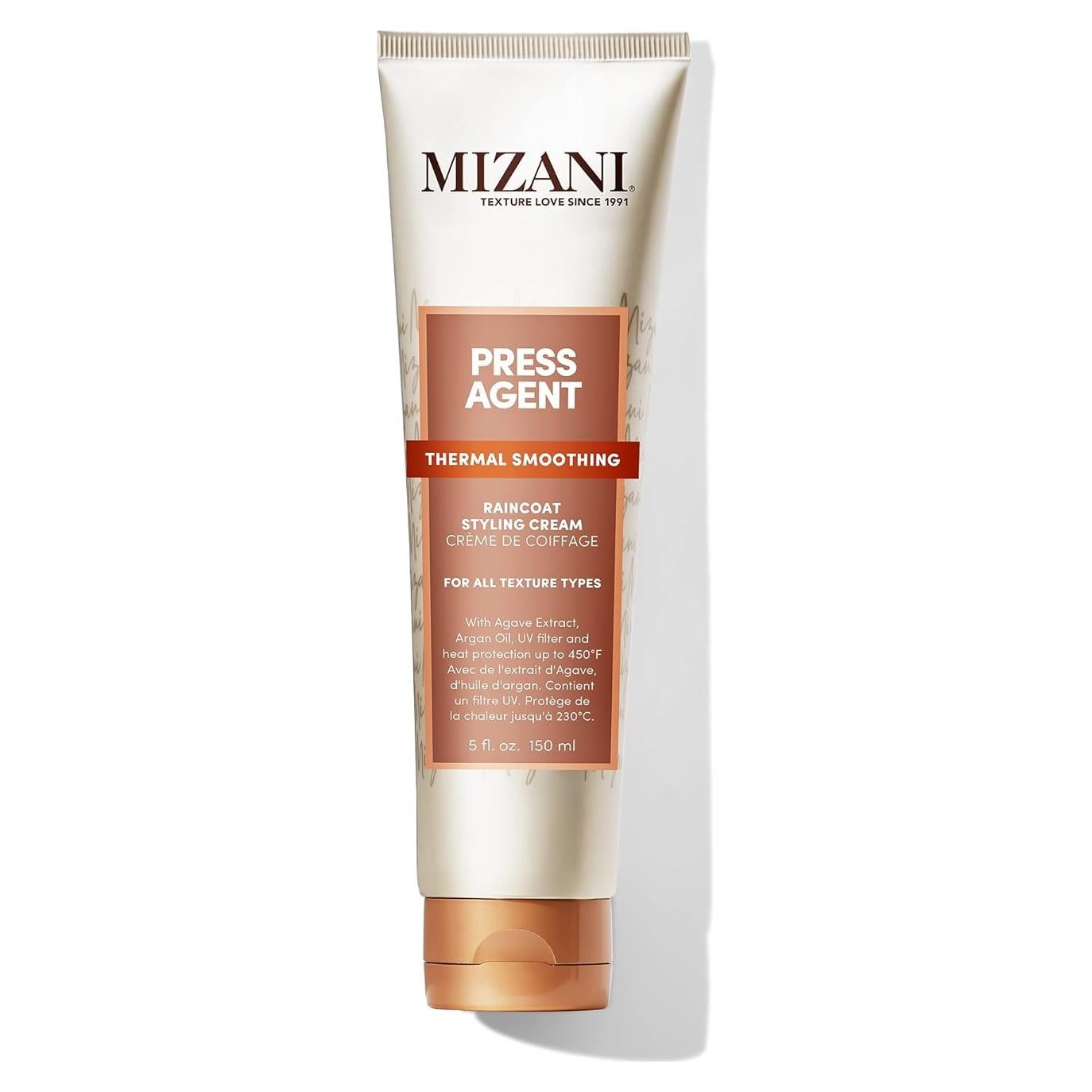 Crema de Estilo Mizani Raincoat Press Agent 140g - Hidrata y Protege