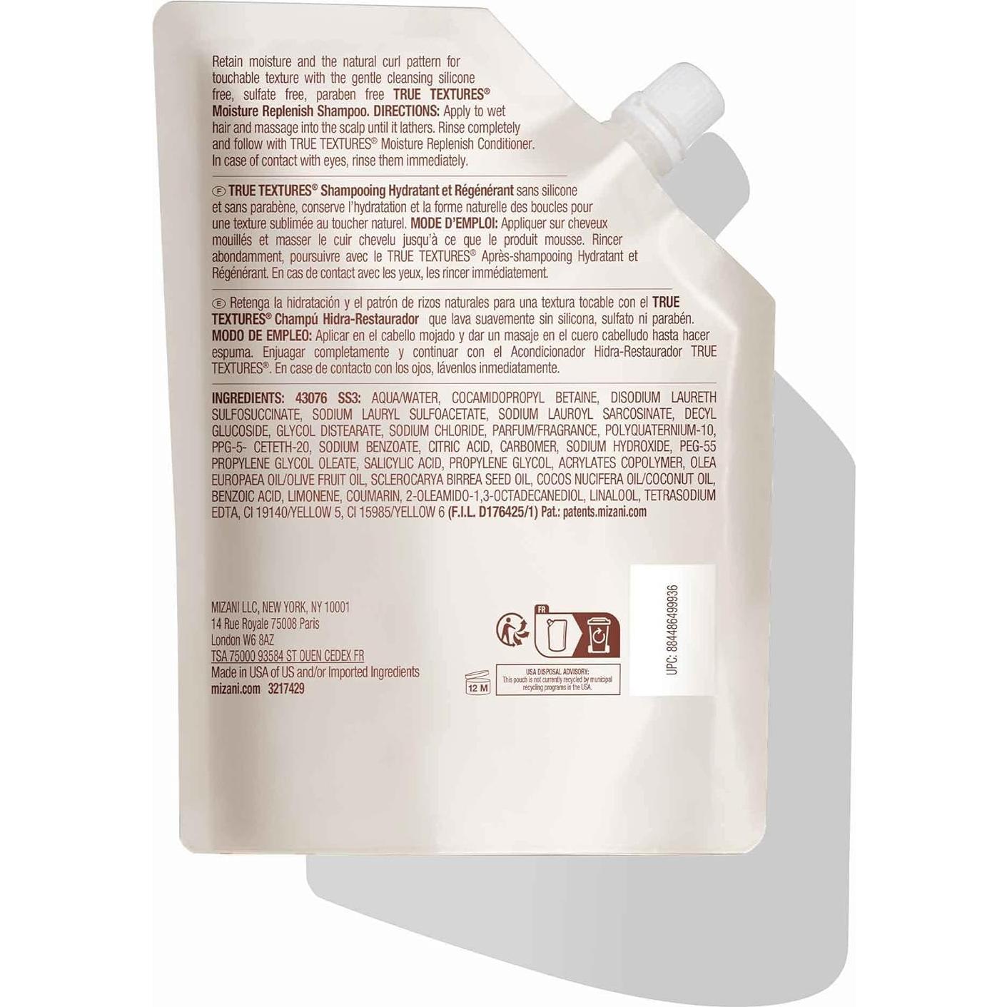 Champú Hidratante Reponedor Mizani 500 ml - Cabello Rizado