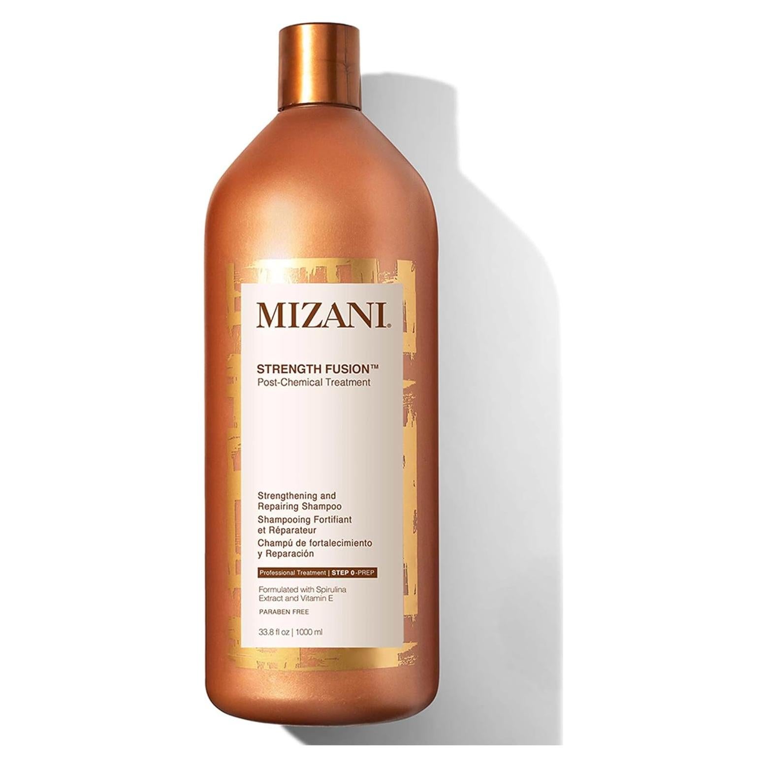 Champú Fortalecedor Mizani Strength Fusion 1.07kg - Cabello Dañado