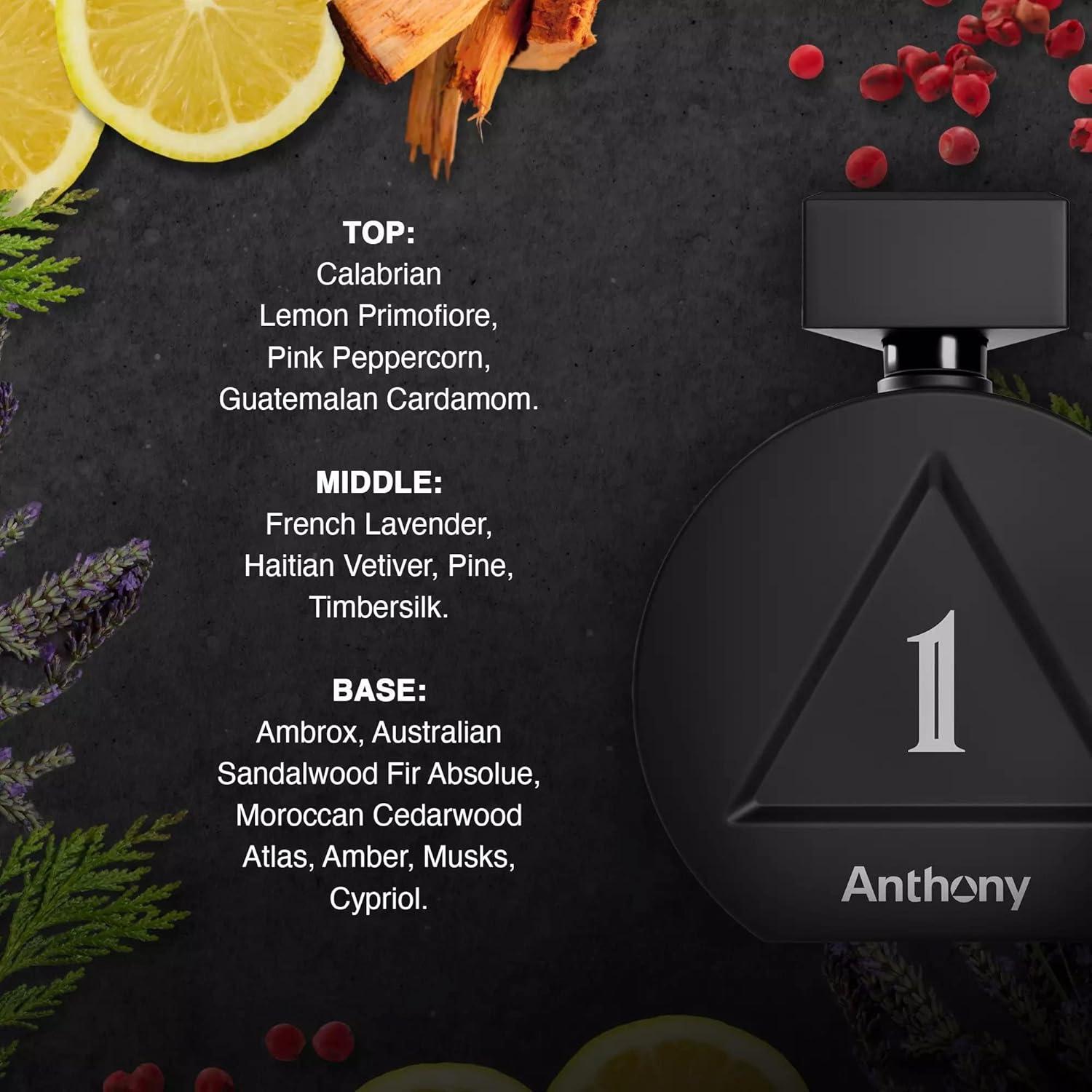 Anthony One Eau de Parfum Hombre 100 ml - Fresco y Suave