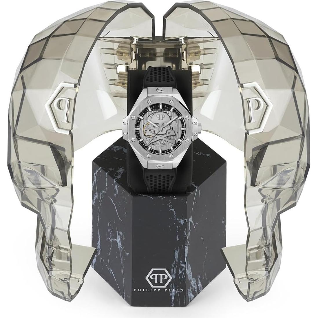 Reloj de lujo Philipp Plein $keleton Royal Collection 46mm