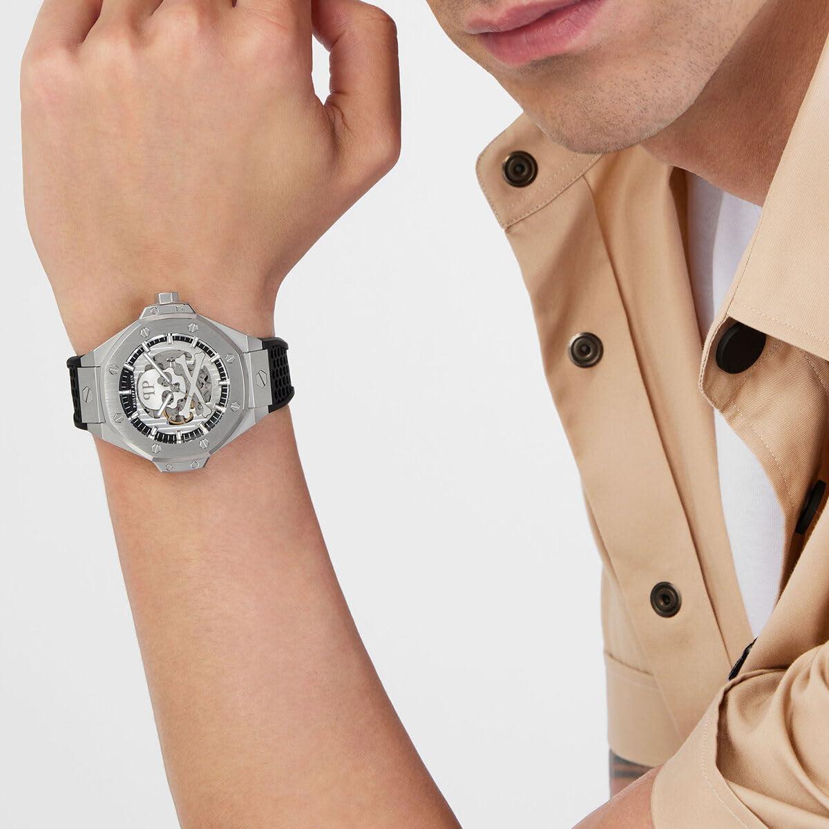 Reloj de lujo Philipp Plein $keleton Royal Collection 46mm