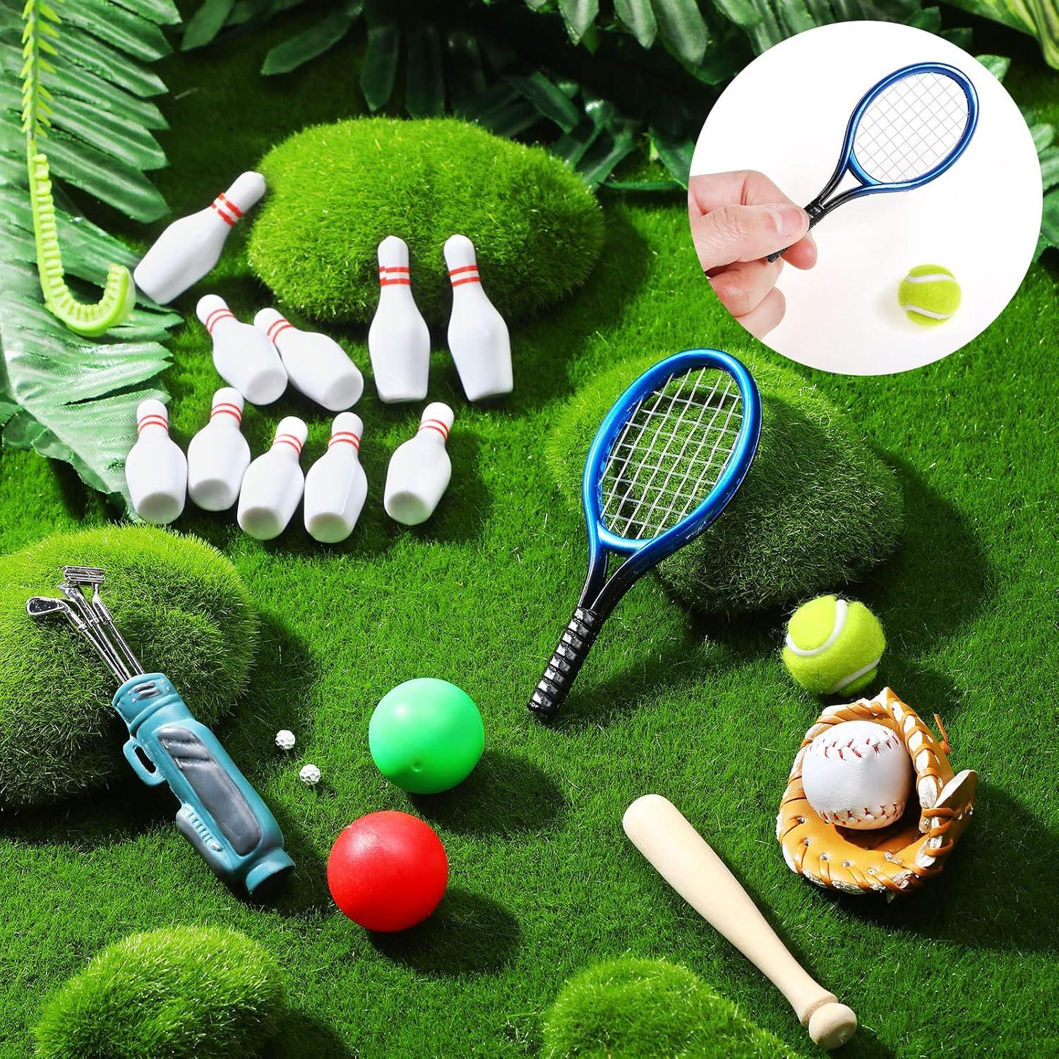 Conjunto Deportivo Miniatura Skylety 23 Piezas Casa Muñecas