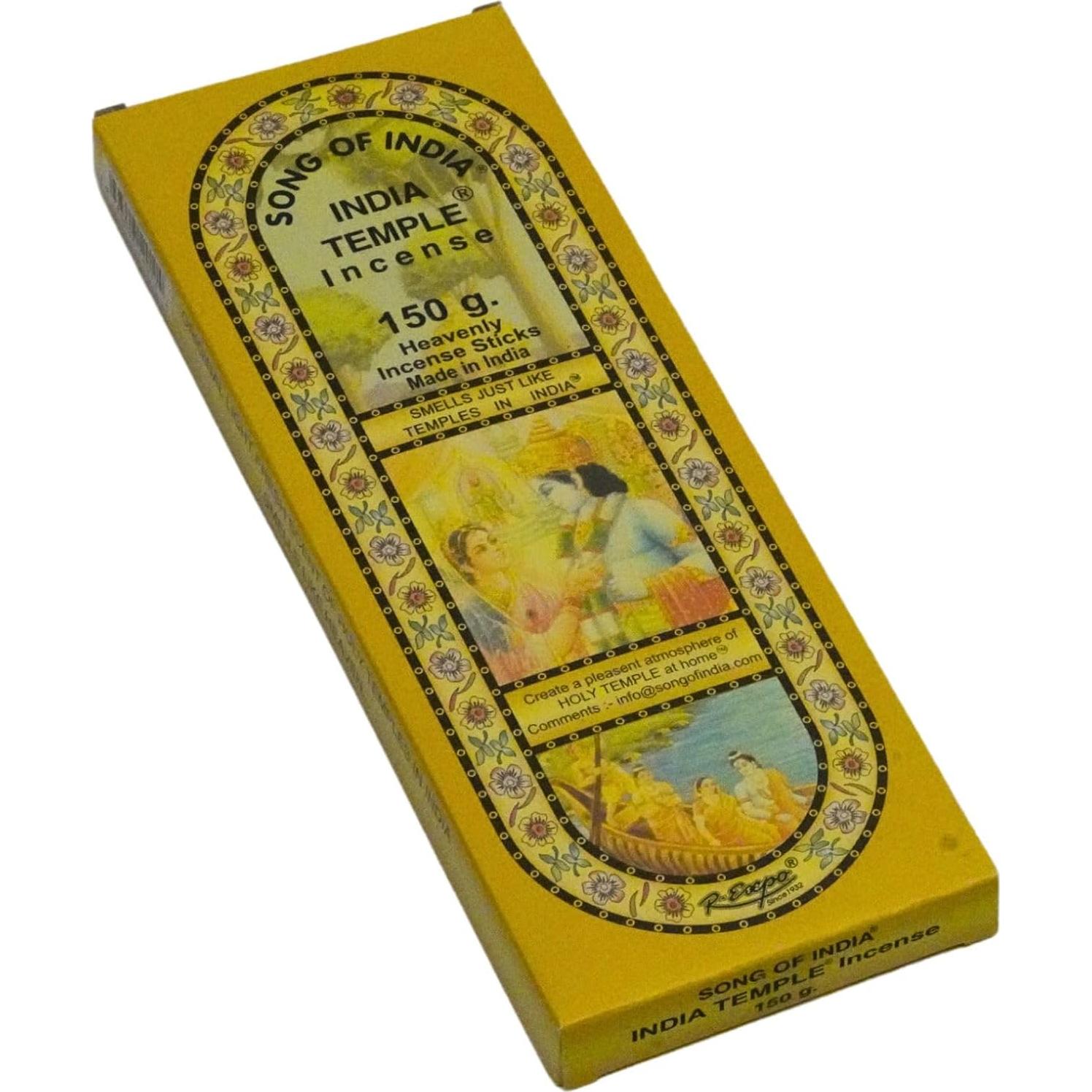 Varitas de Incienso Canción de India - 120 unidades, 166g