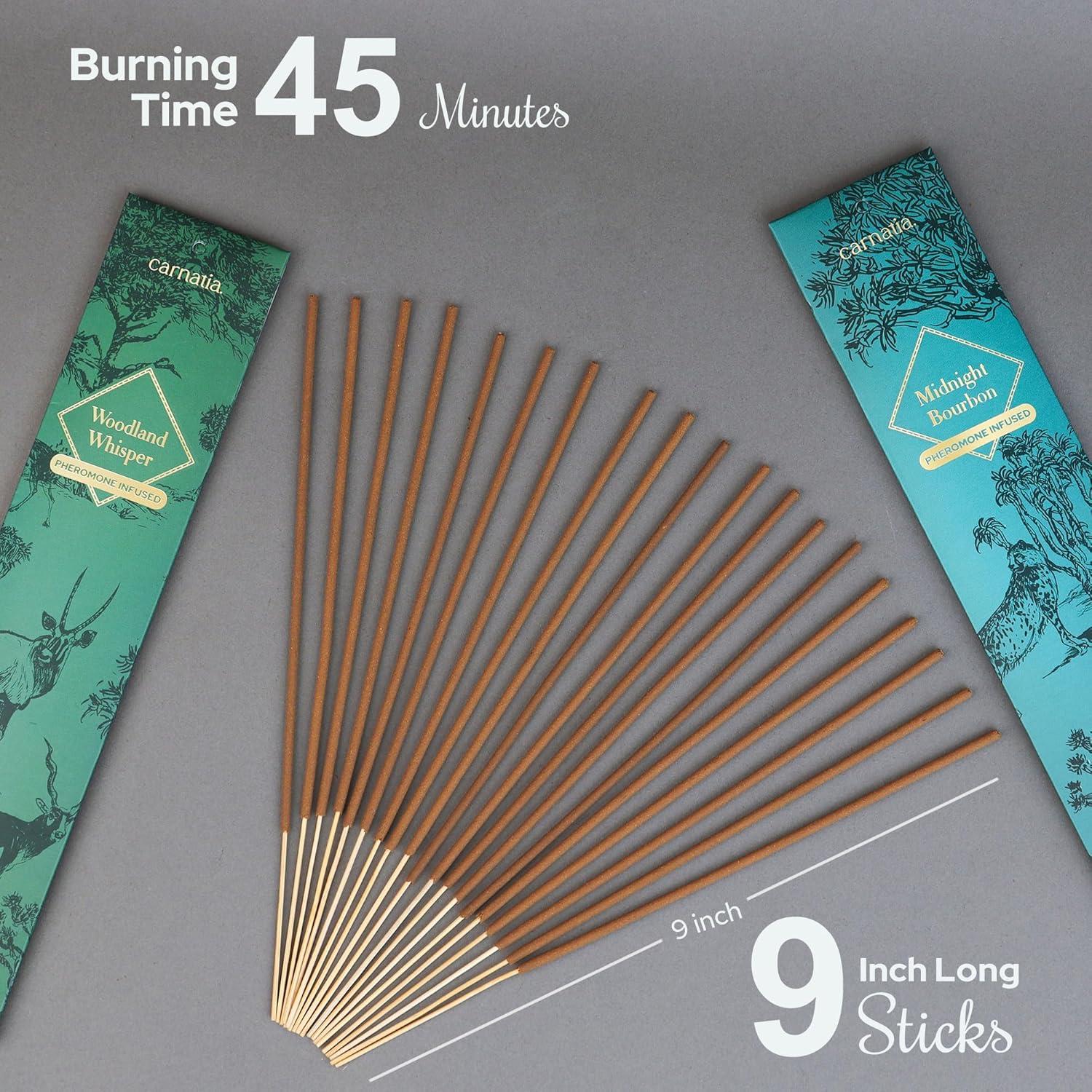 Incienso Carnatia Man Cave - 2 Aromas Masculinos Infundidos